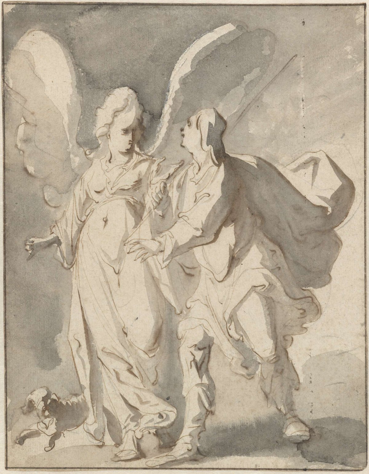 Tobias en de engel, Pieter Jansz, c. 1655 - c. 1669
