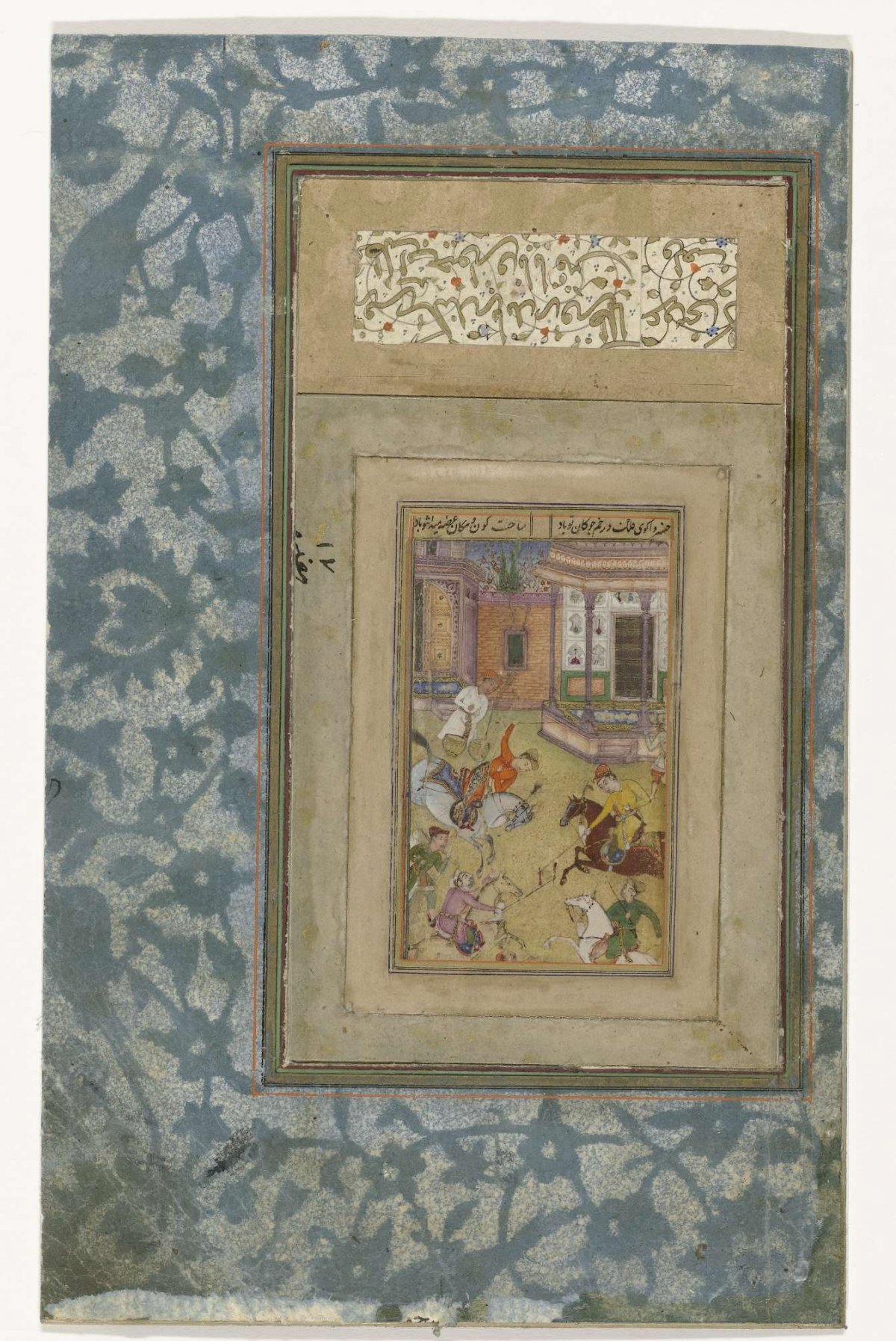 The game of polo, anonymous, c. 1600 - c. 1625