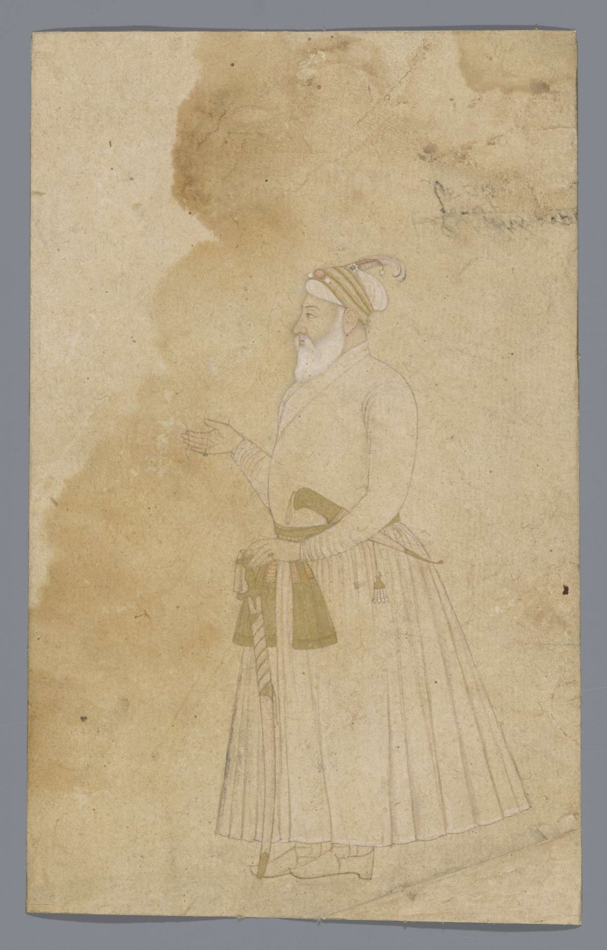 Officer with long coat, anonymous, 1690 - 1710