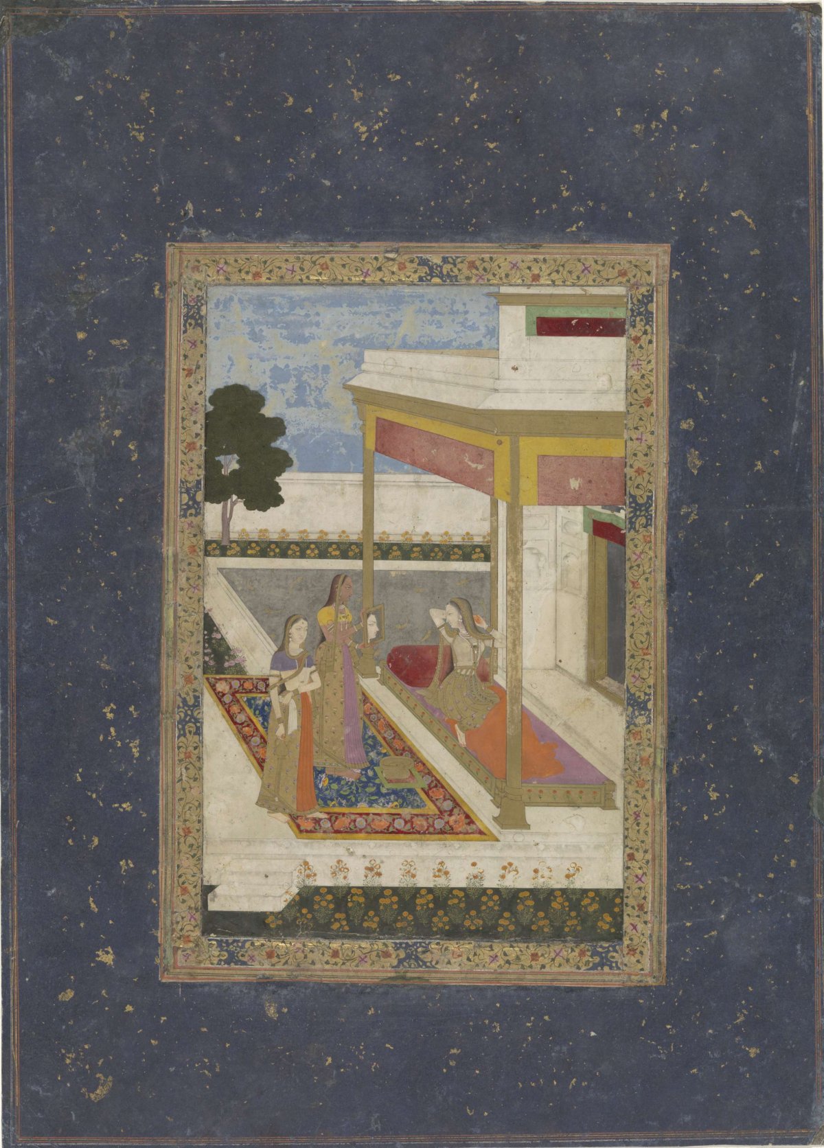 Bilaval ragini, anonymous, 1760
