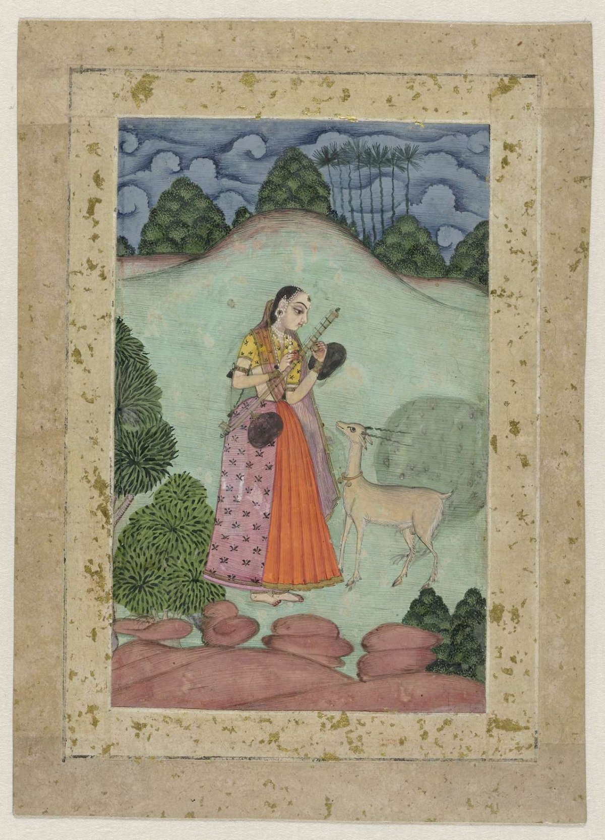 Todi ragini, anonymous, 1700 - 1800