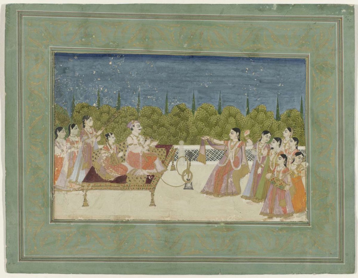 Frost with musicians, anonymous, 1770 - 1790