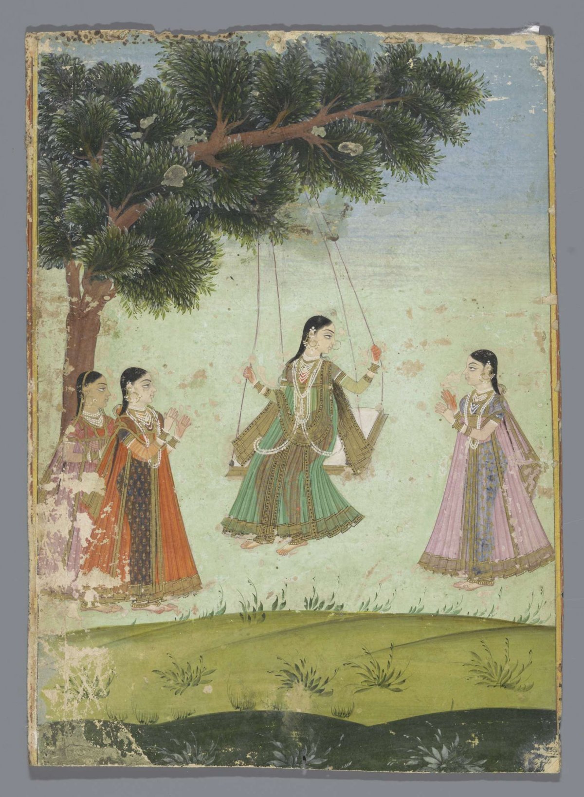 Rocking lady, anonymous, 1740 - 1760