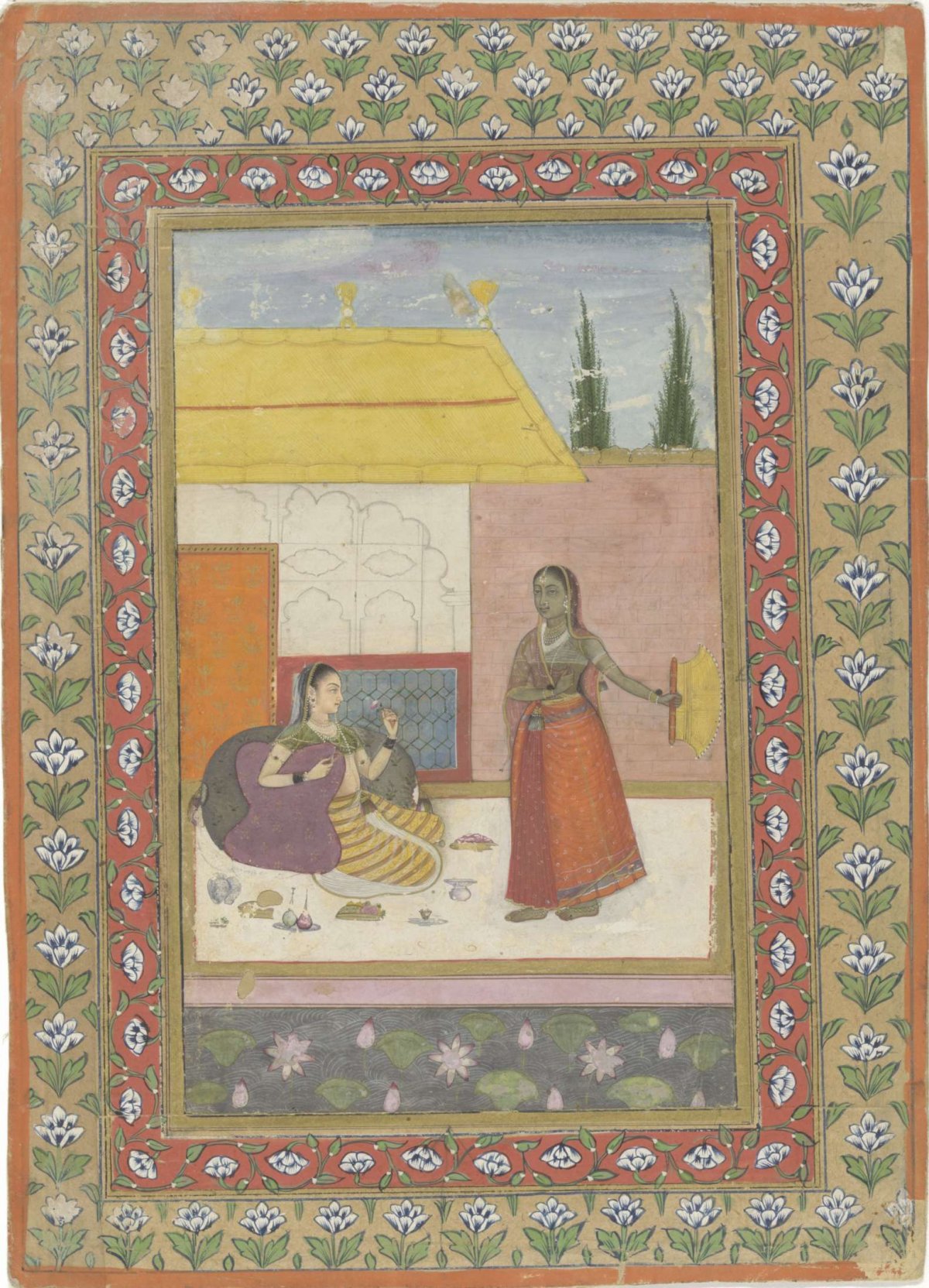 Vairati ragini, anonymous, 1680 - 1699