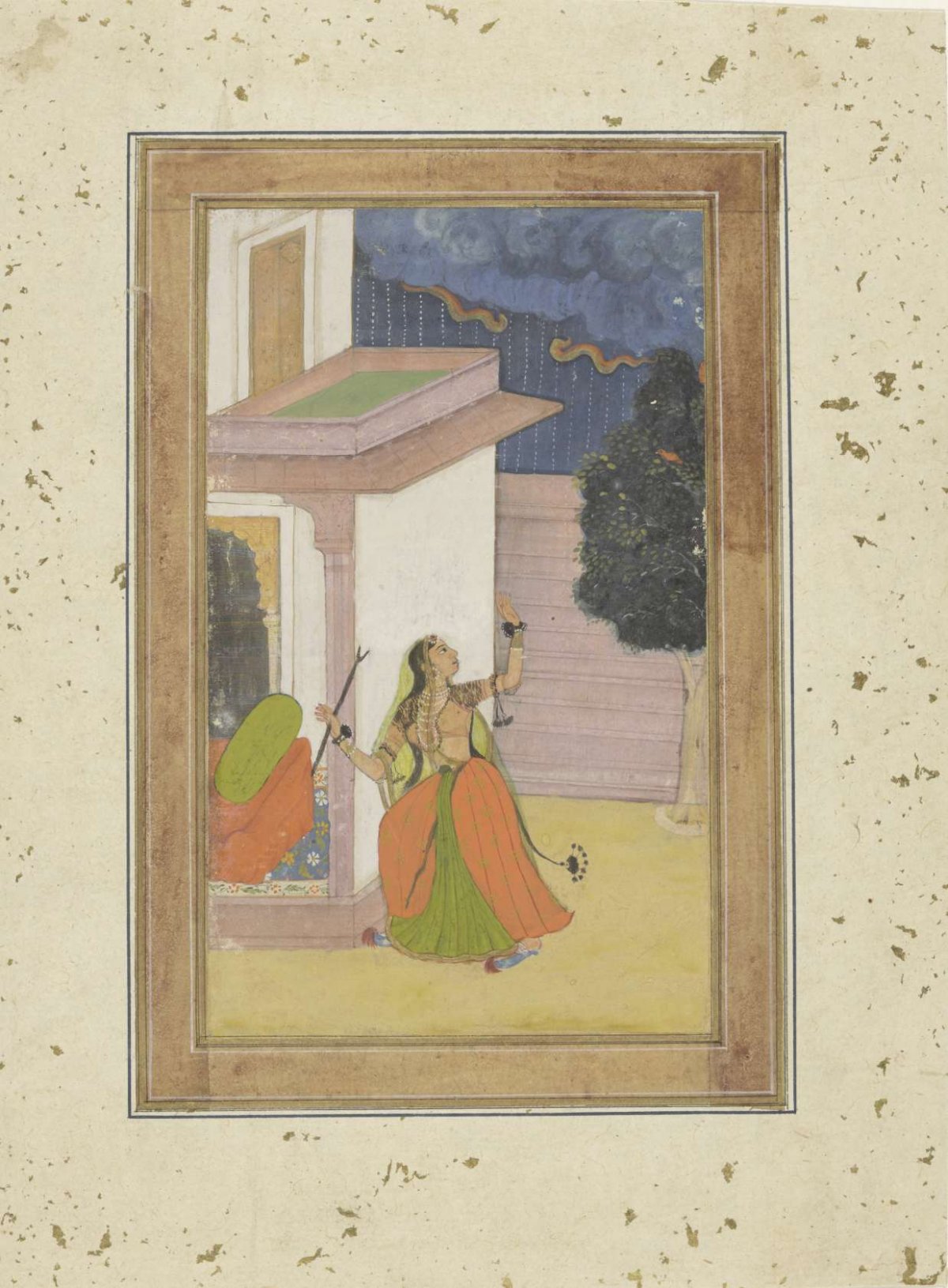 Madhu Madhavi ragini, anonymous, 1670 - 1690