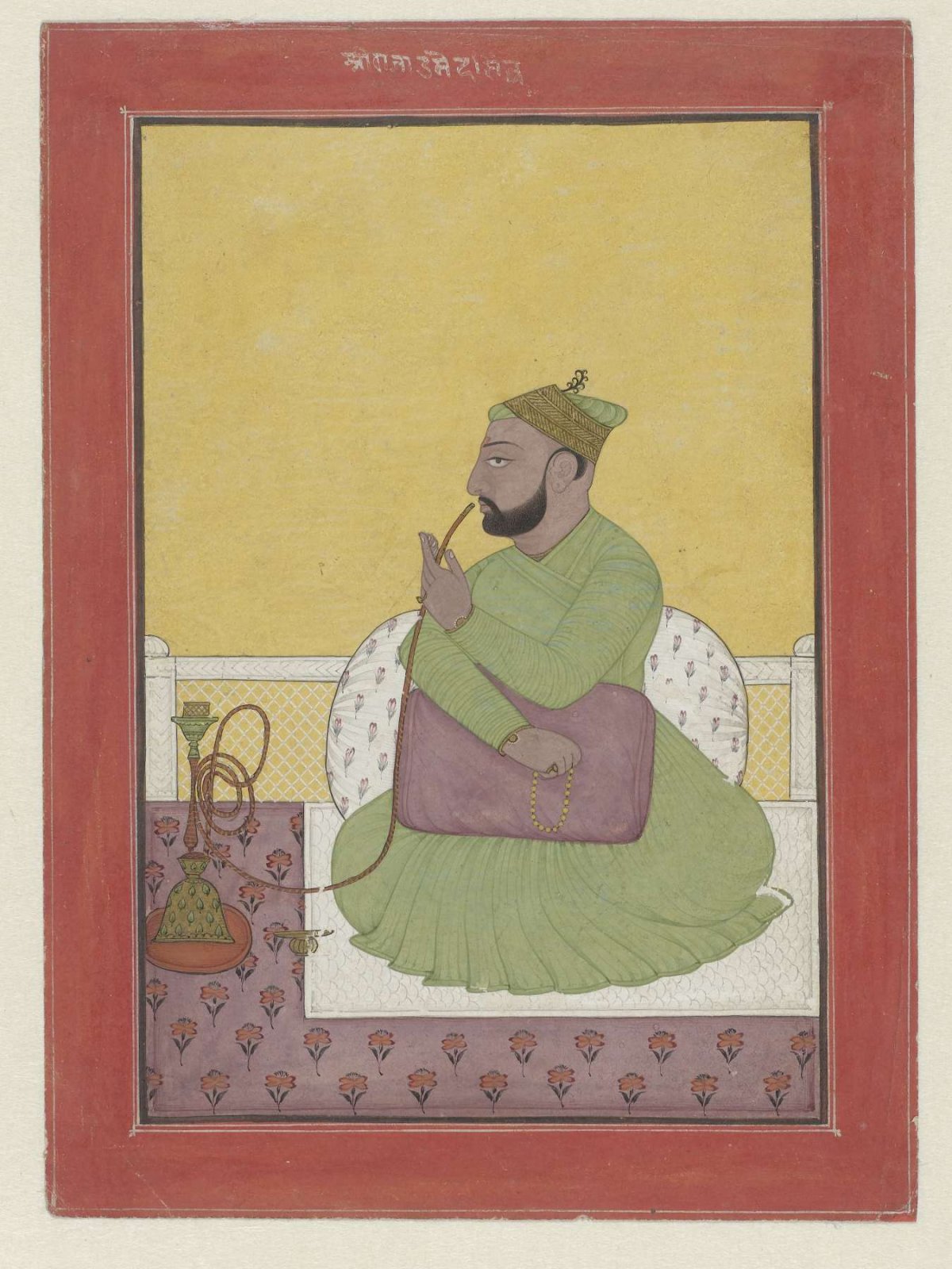 Portrait of Umed Singh of Chamba, anonymous, 1750