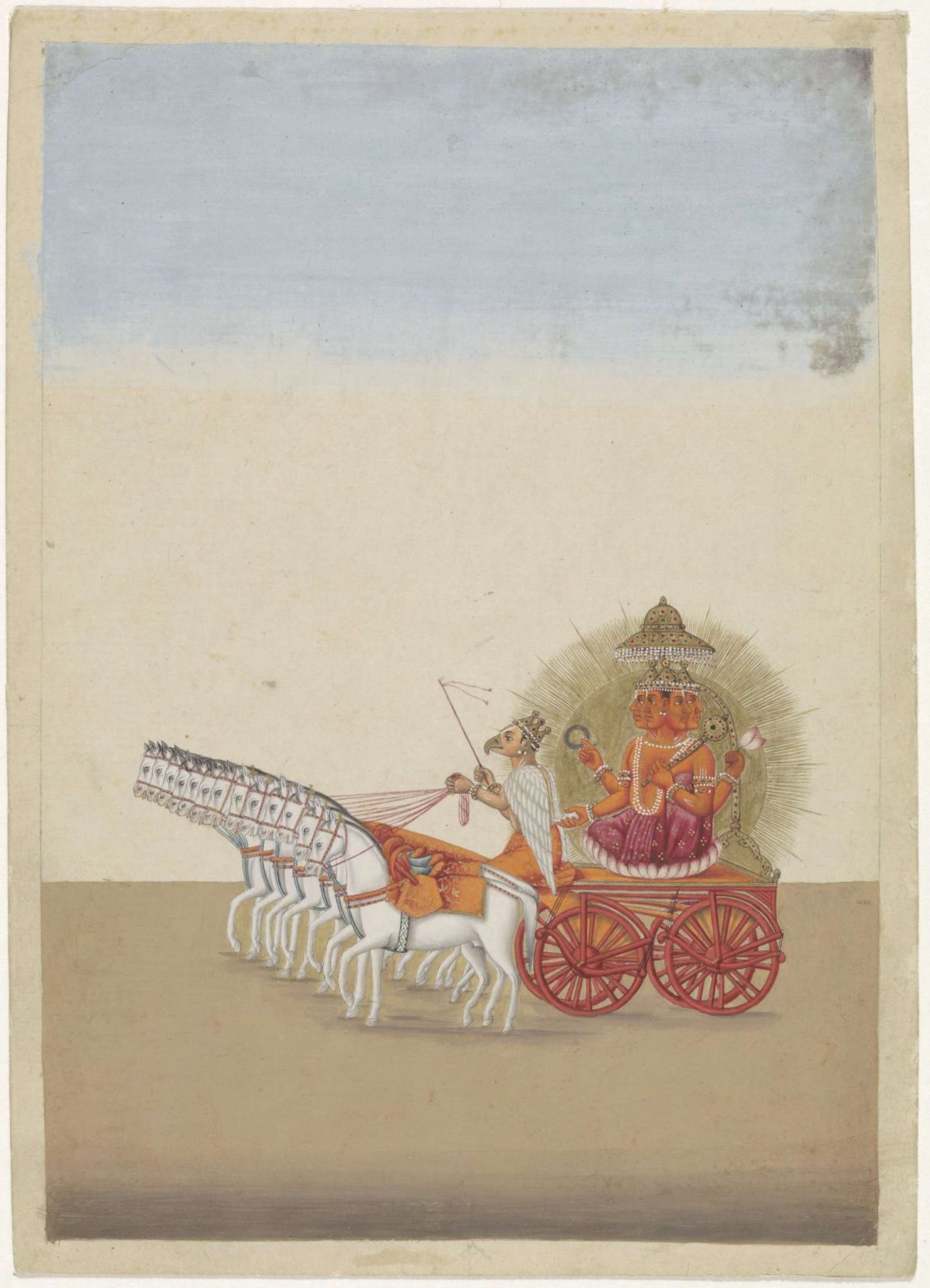 Zonnewagen, anonymous, 1820 - 1840