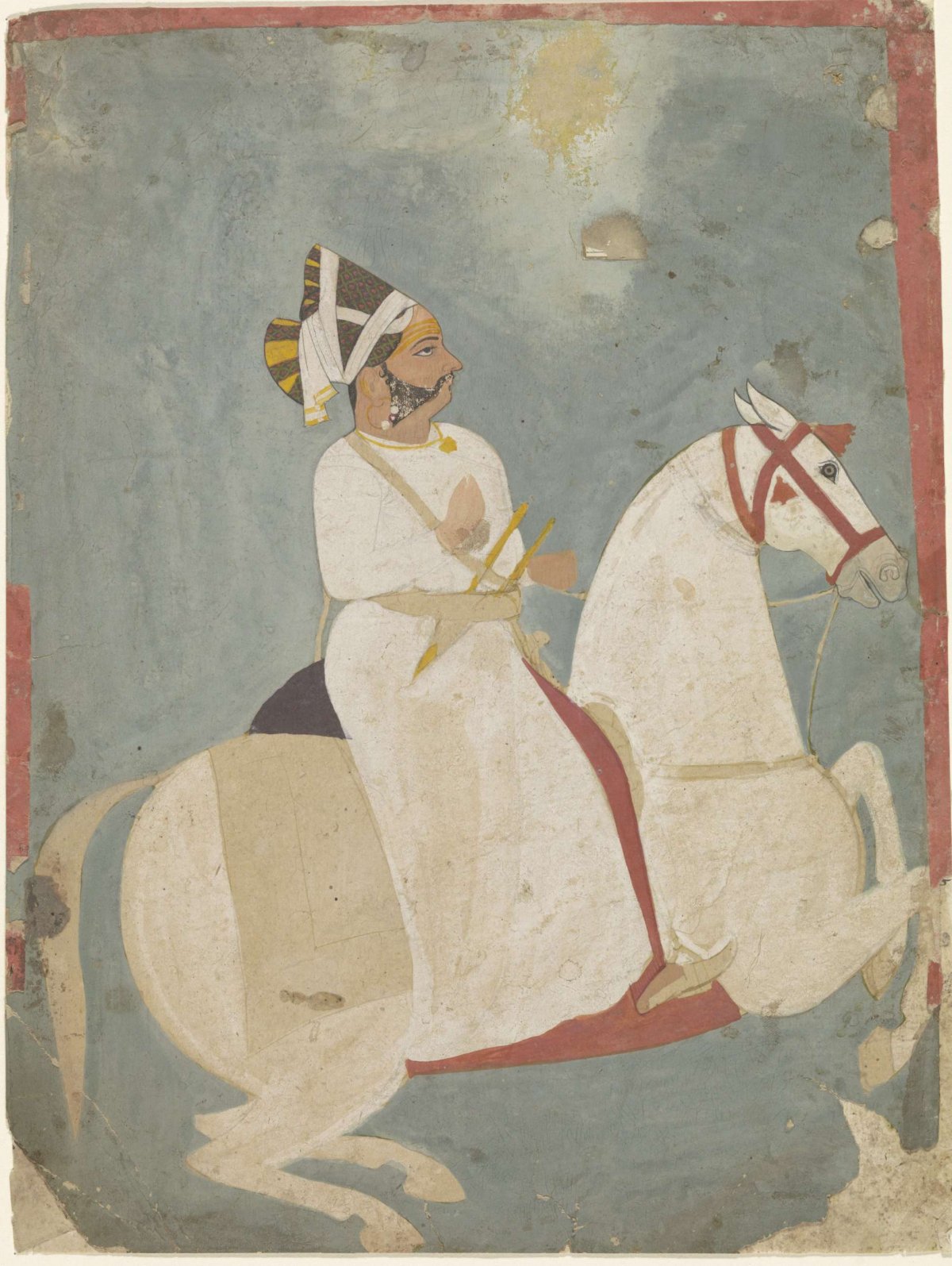 Krijgsman te paard, anonymous, 1800