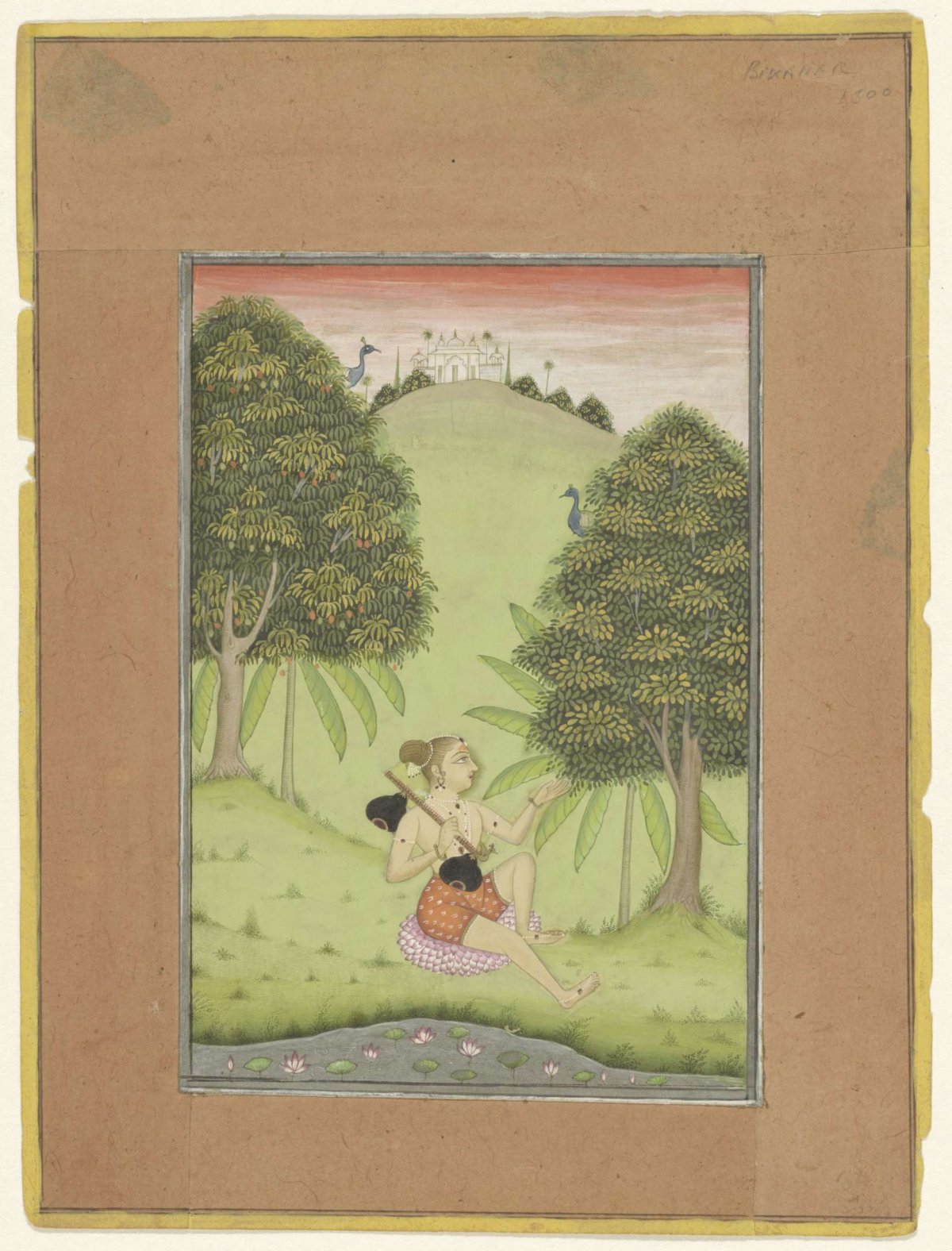 Saranga malhare ragini, anonymous, 1700