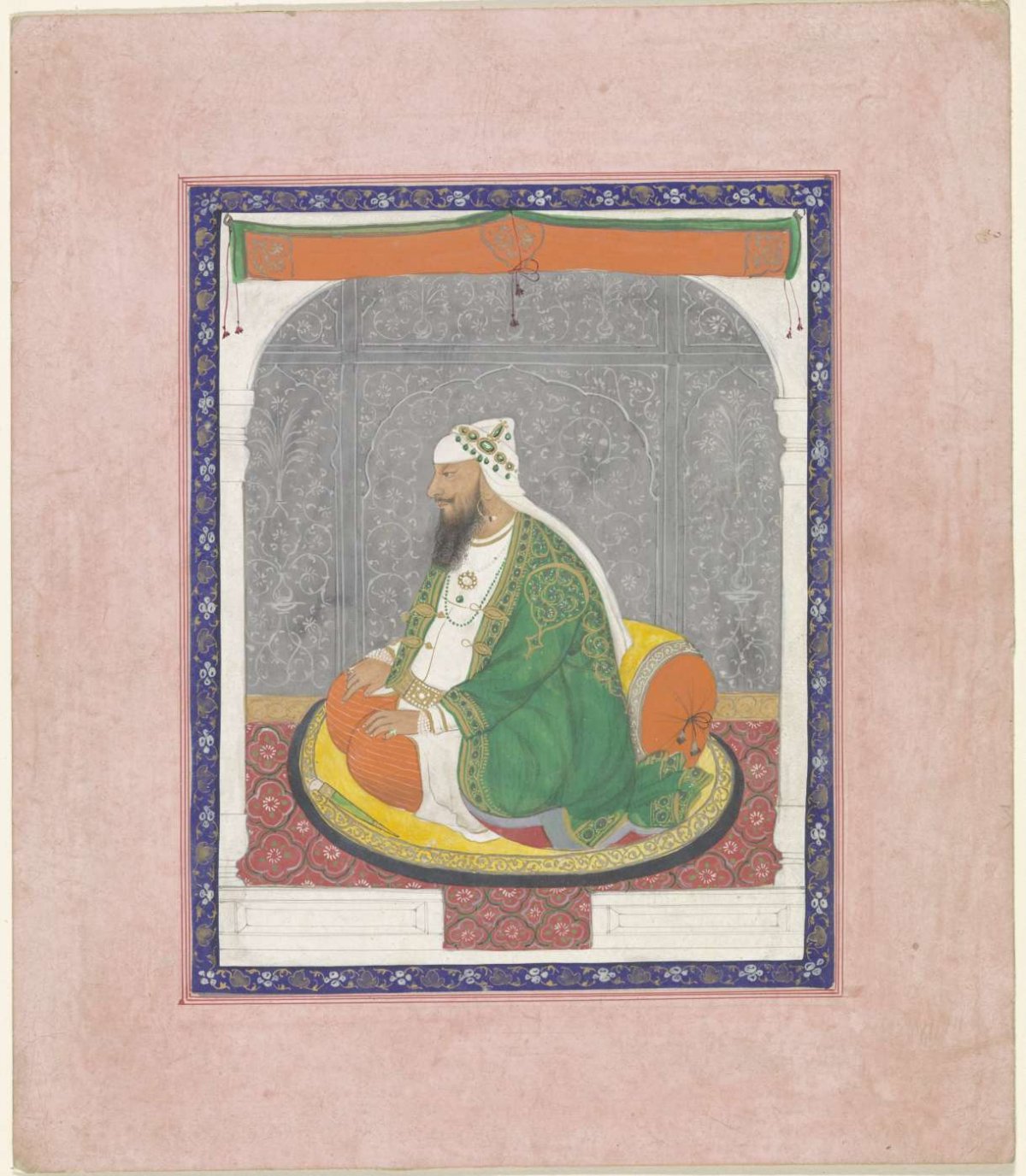 Portrait of Kapur Singh, anonymous, 1850