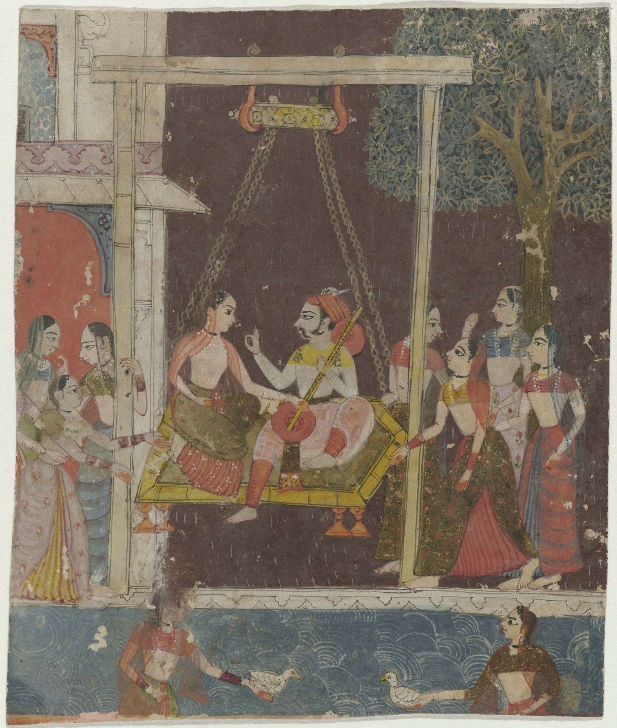 Hindola raga, anonymous, 1650 - 1670