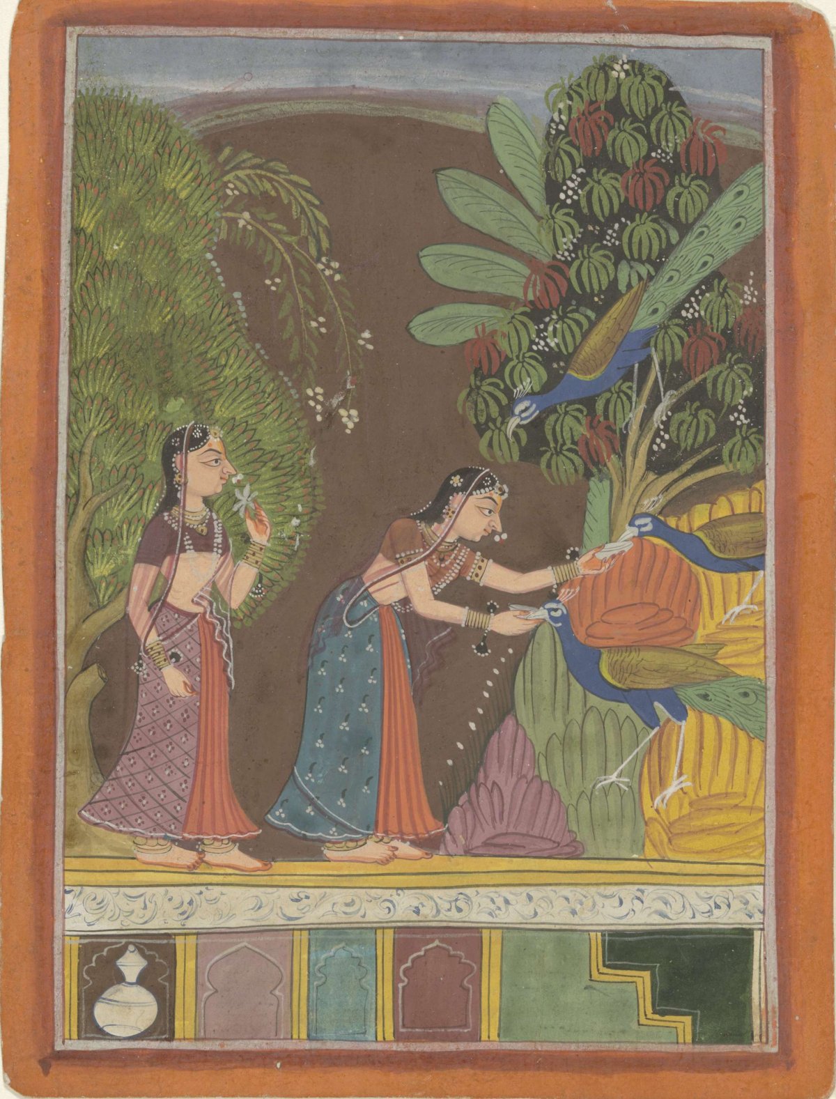Kamod ragini, anonymous, c. 1690