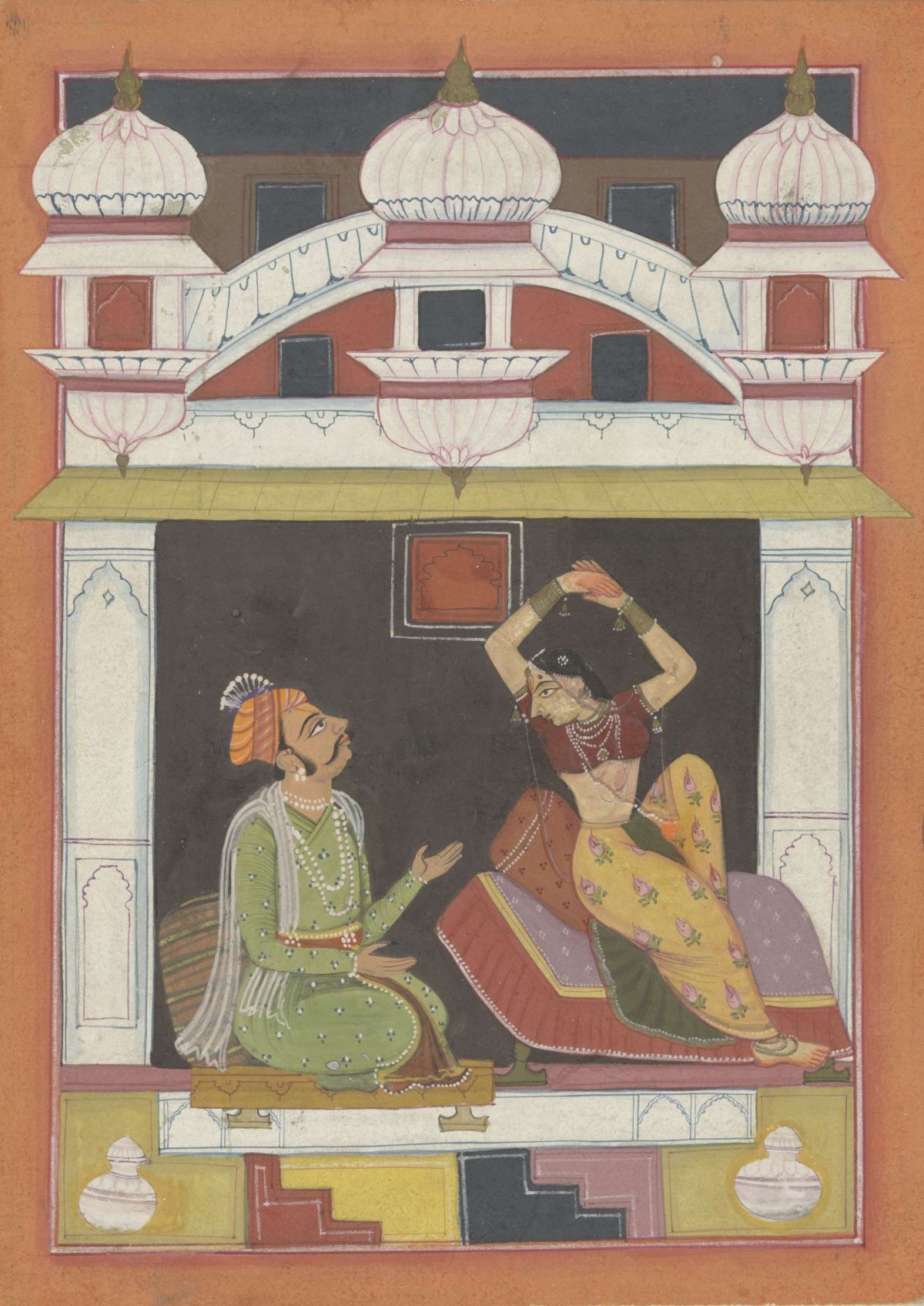 Dervarata ragini, anonymous, c. 1690
