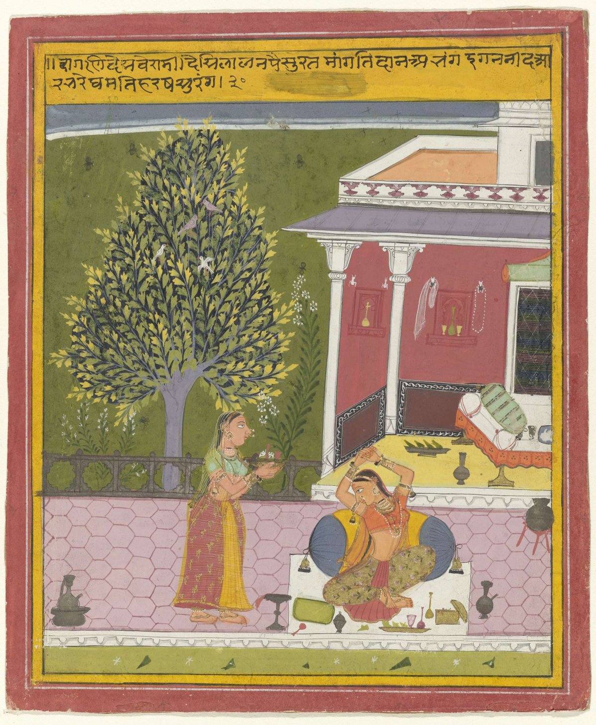 A Woman Pining for her Lover, anonymous, c. 1700 - c. 1750