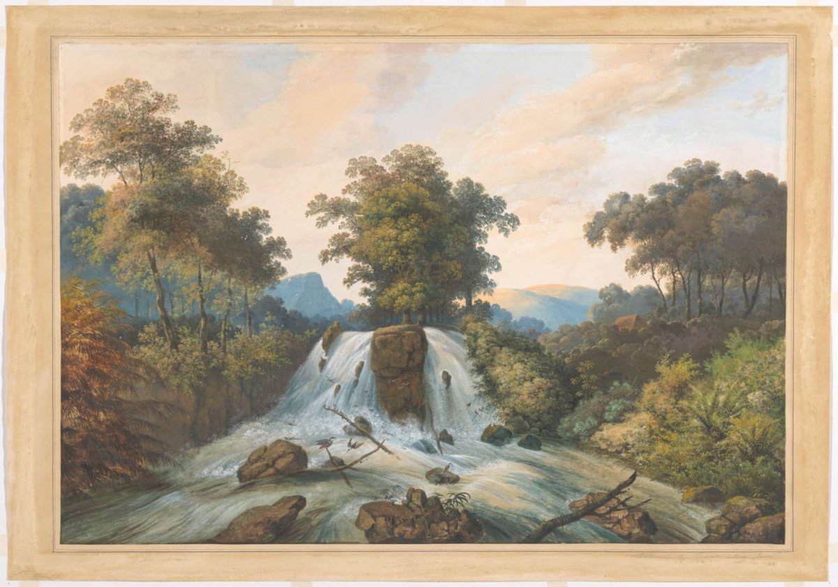 View of the river from Kema, Watershed, Charles William Meredith van de Velde, 1838 - 1898