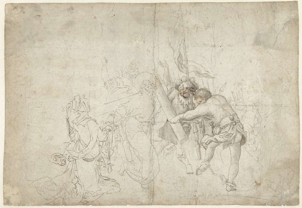Kruisdraging, anonymous, c. 1535 - c. 1545