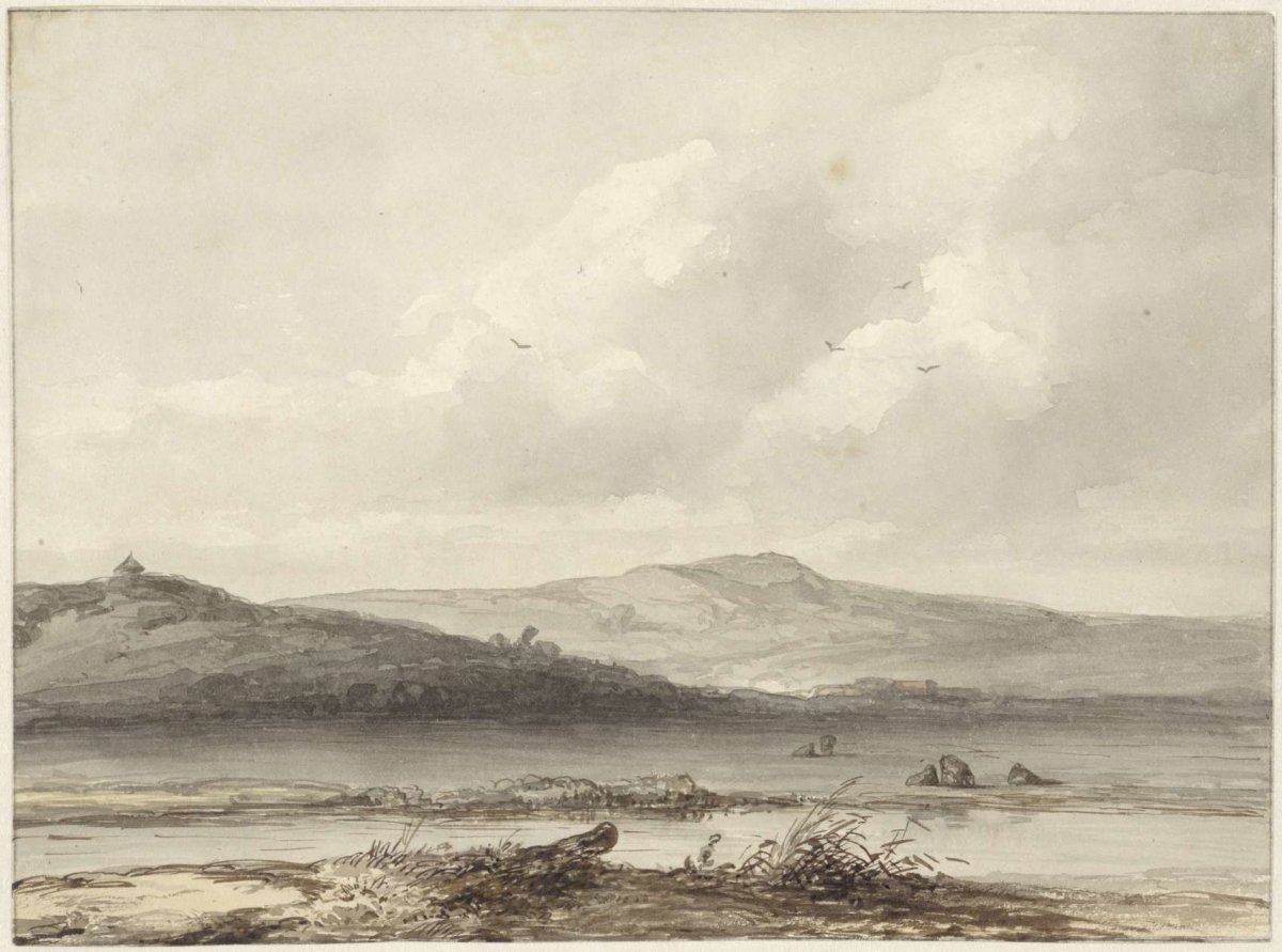 Duinlandschap, Johannes Franciscus Hoppenbrouwers, 1844