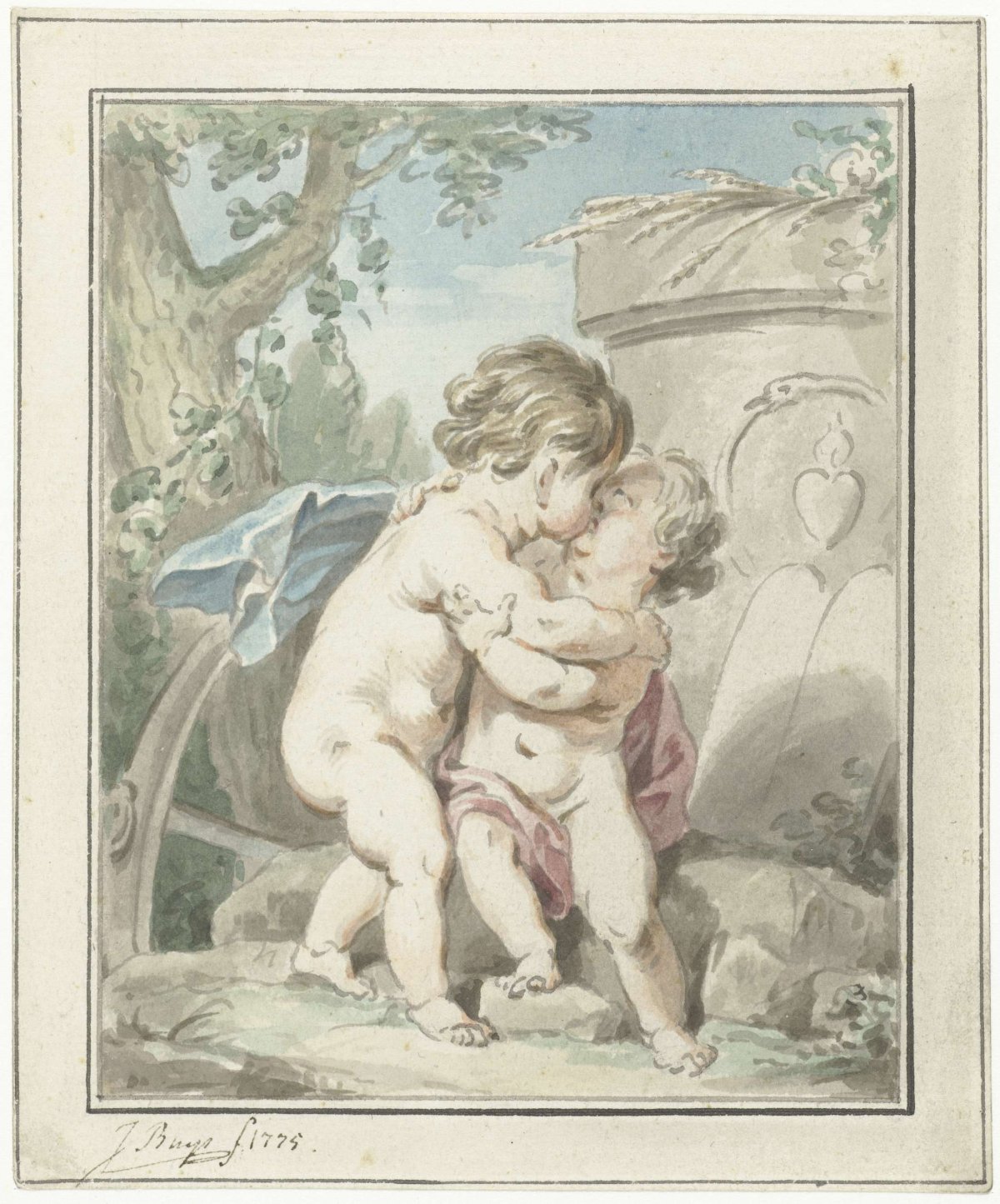 Allegory of Love, Jacobus Buys, 1775