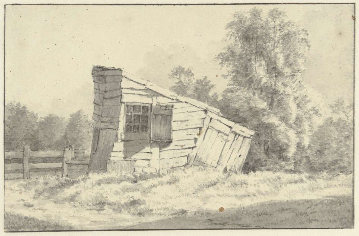 Hut, anonymous, 1700 - 1800