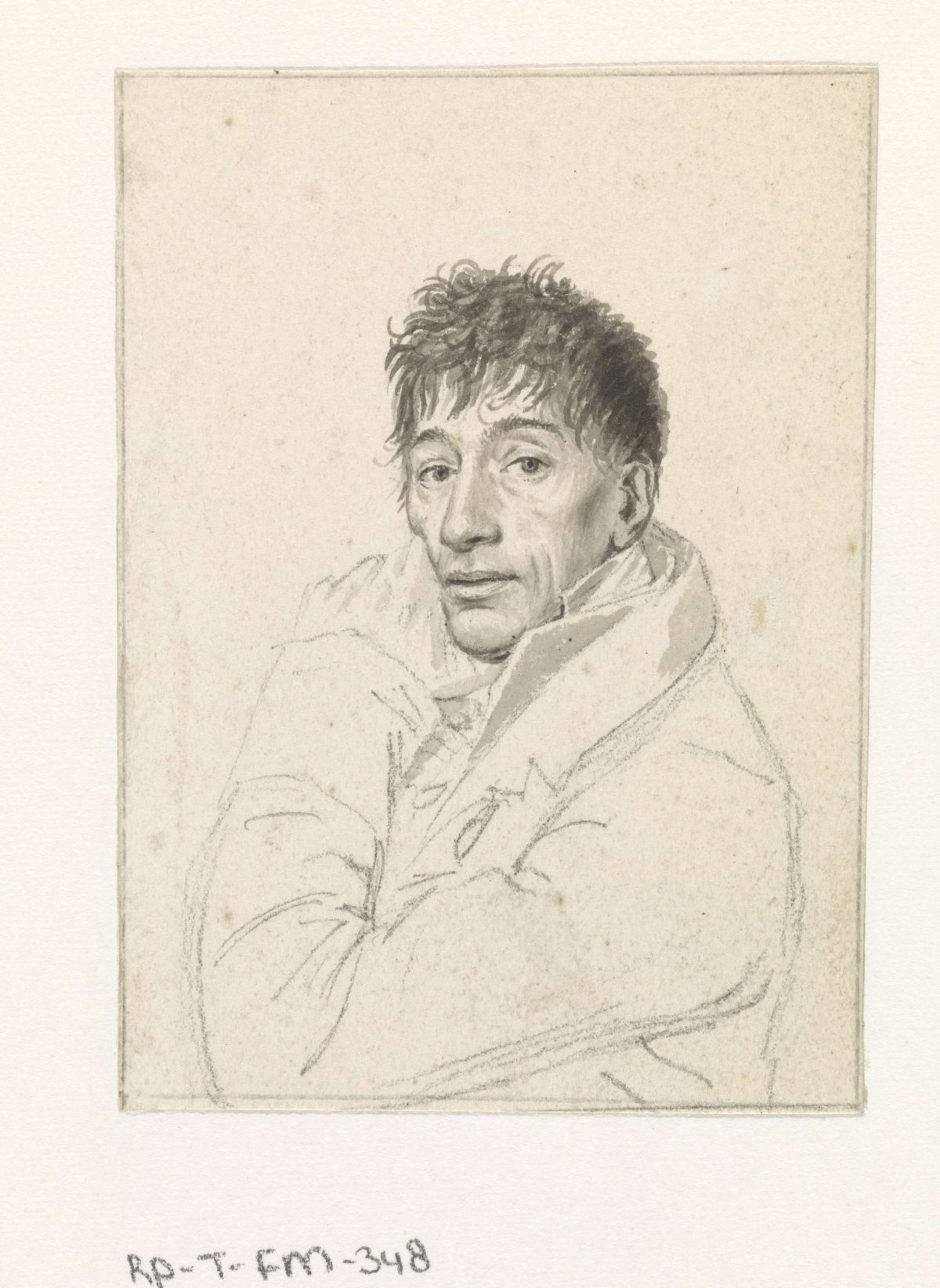 Portrait of Antonie van den Bosch, anonymous, c. 1800 - c. 1850