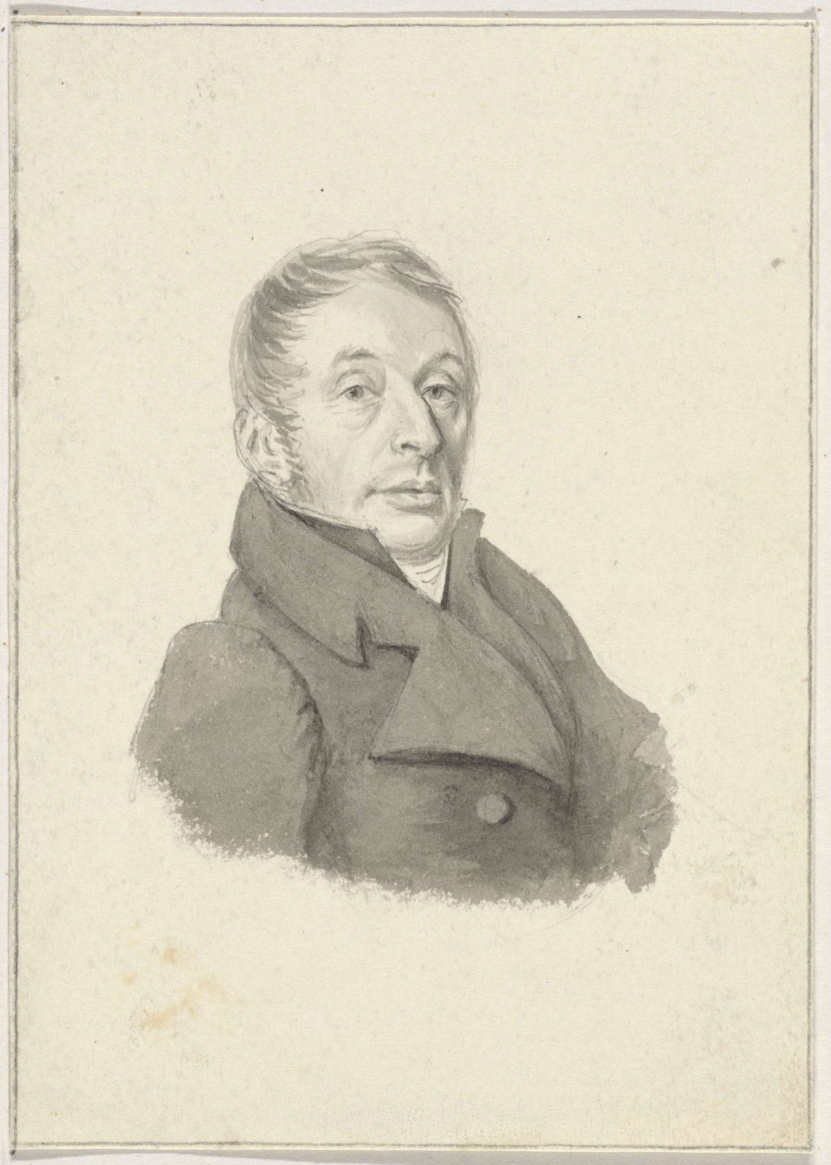 Portrait of Carel Lodewijk Hansen, Lambertus Johannes Hansen, c. 1839 - c. 1840