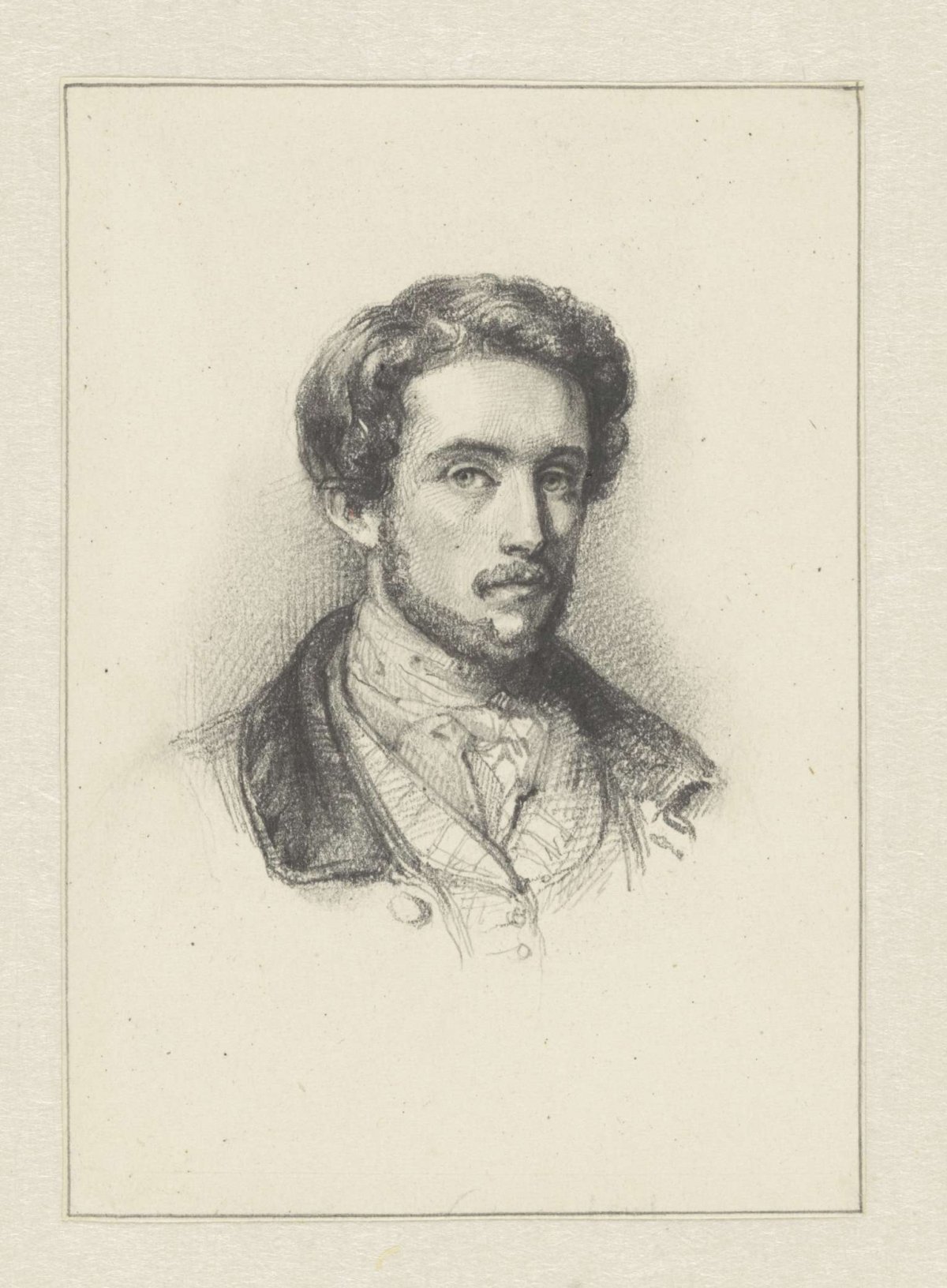 Self-portrait of Louis Moritz, Louis Moritz, 1783 - 1850