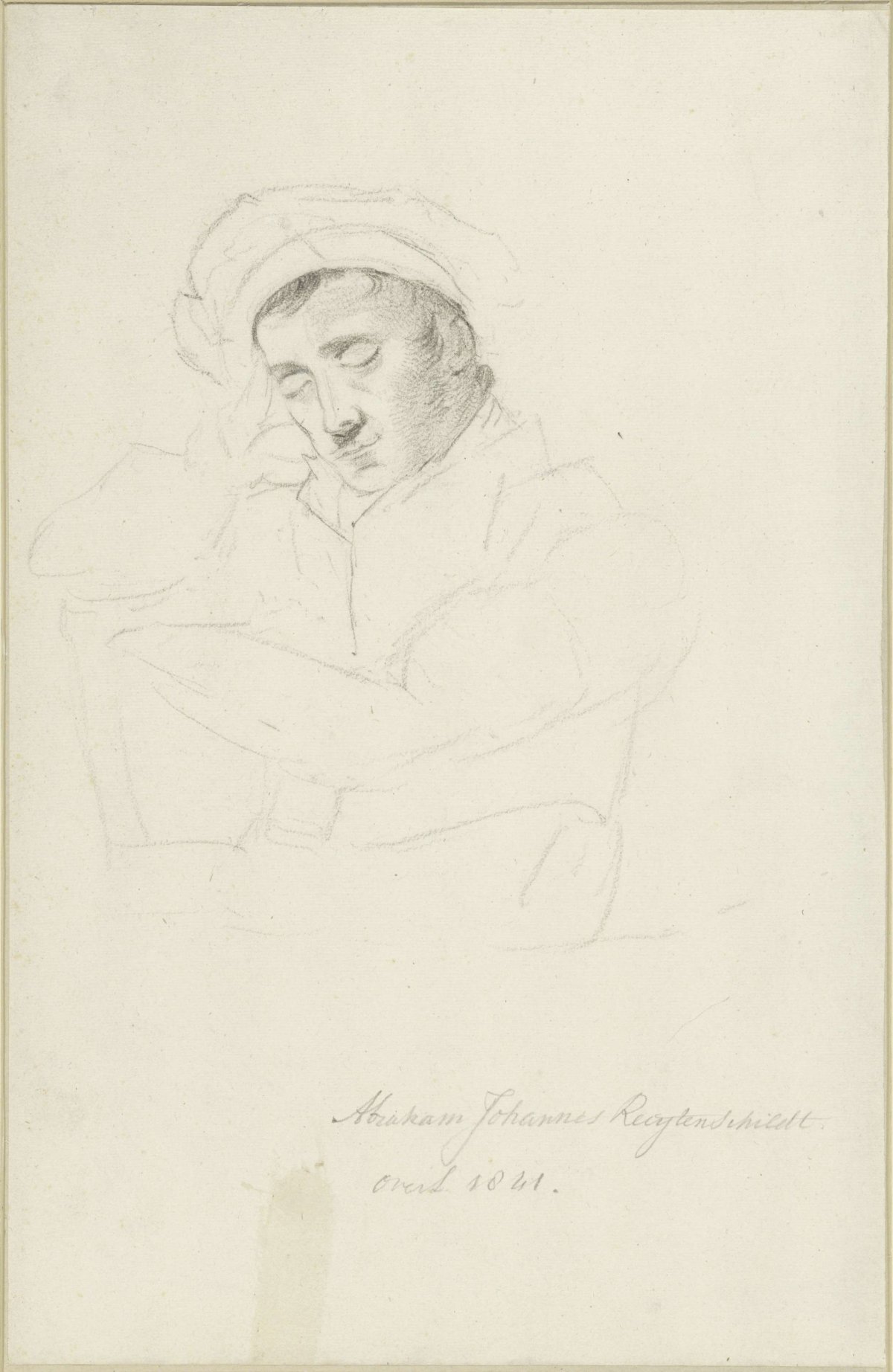 Portrait of Abraham Johannes Ruytenschildt, anonymous, c. 1788 - c. 1841