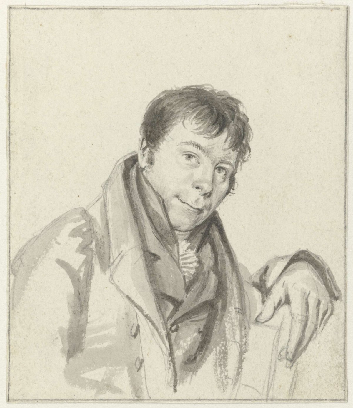 Portrait of Jacobus Wijsman, Hendrik Willem Caspari, 1780 - 1829