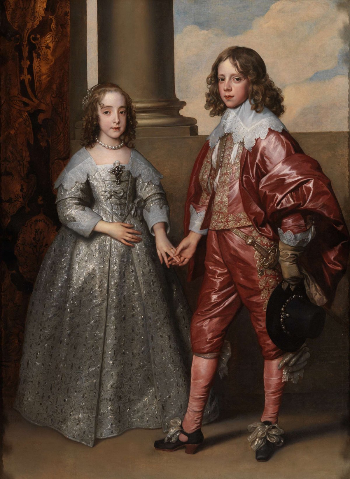 Mary Stuart and William II, Anthony van Dyck, 1641
