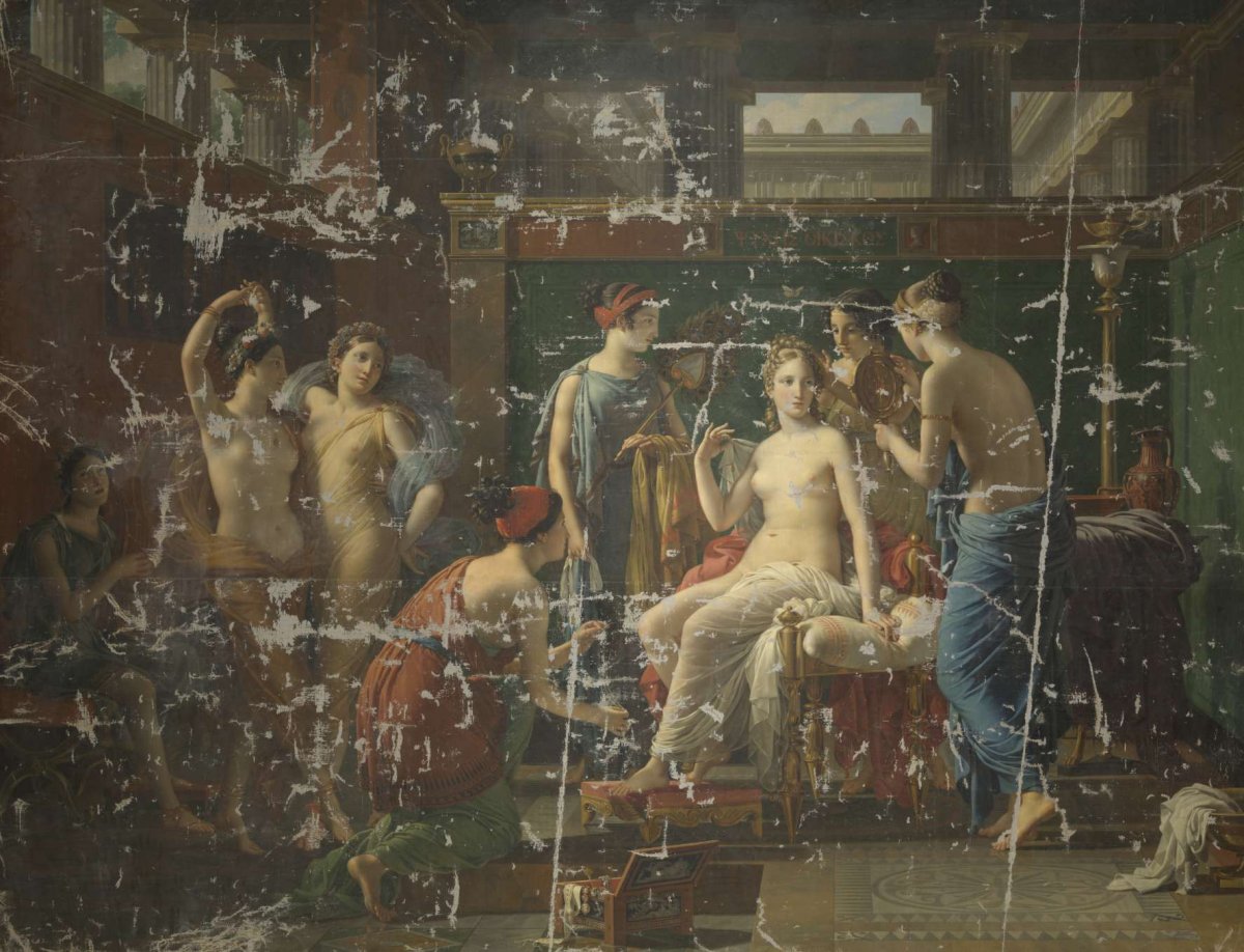 The Toilet of Psyche, Joseph Paelinck, 1823