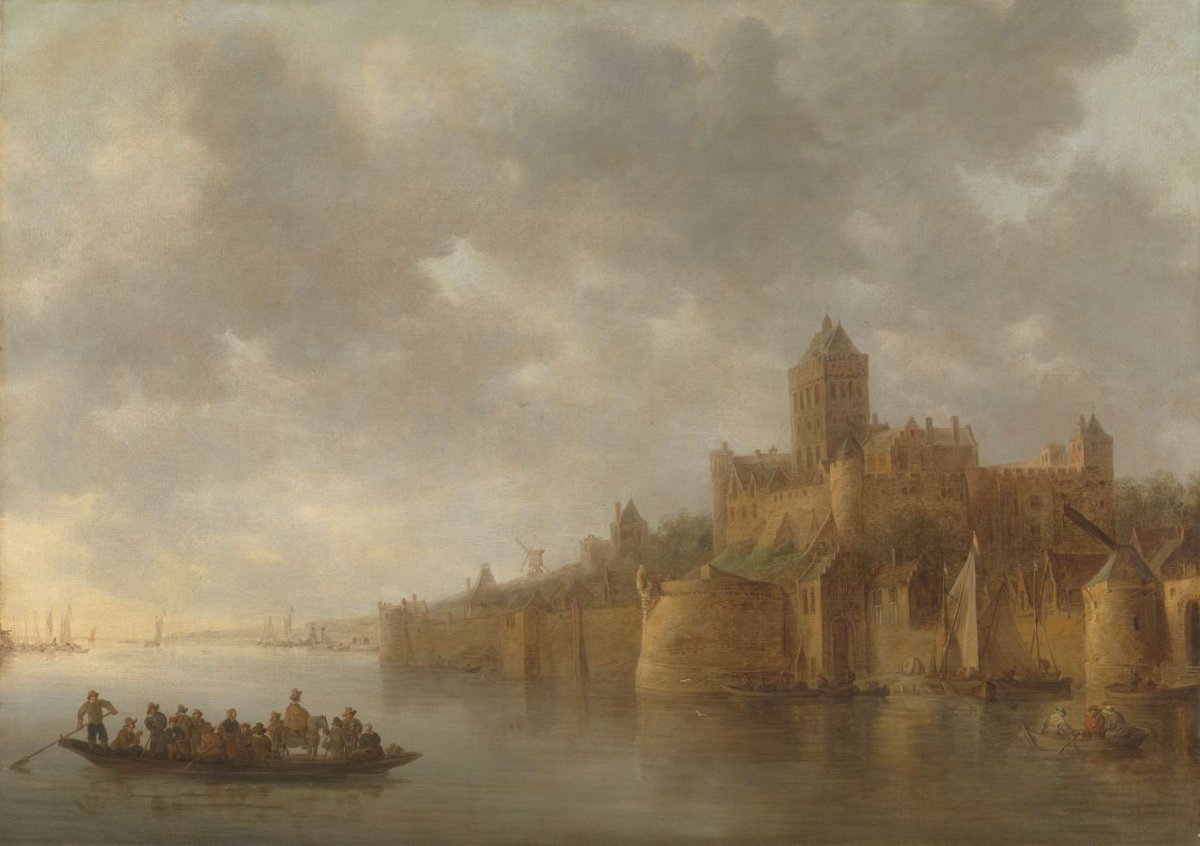 The Valkhof in Nijmegen, Jan van Goyen, 1641