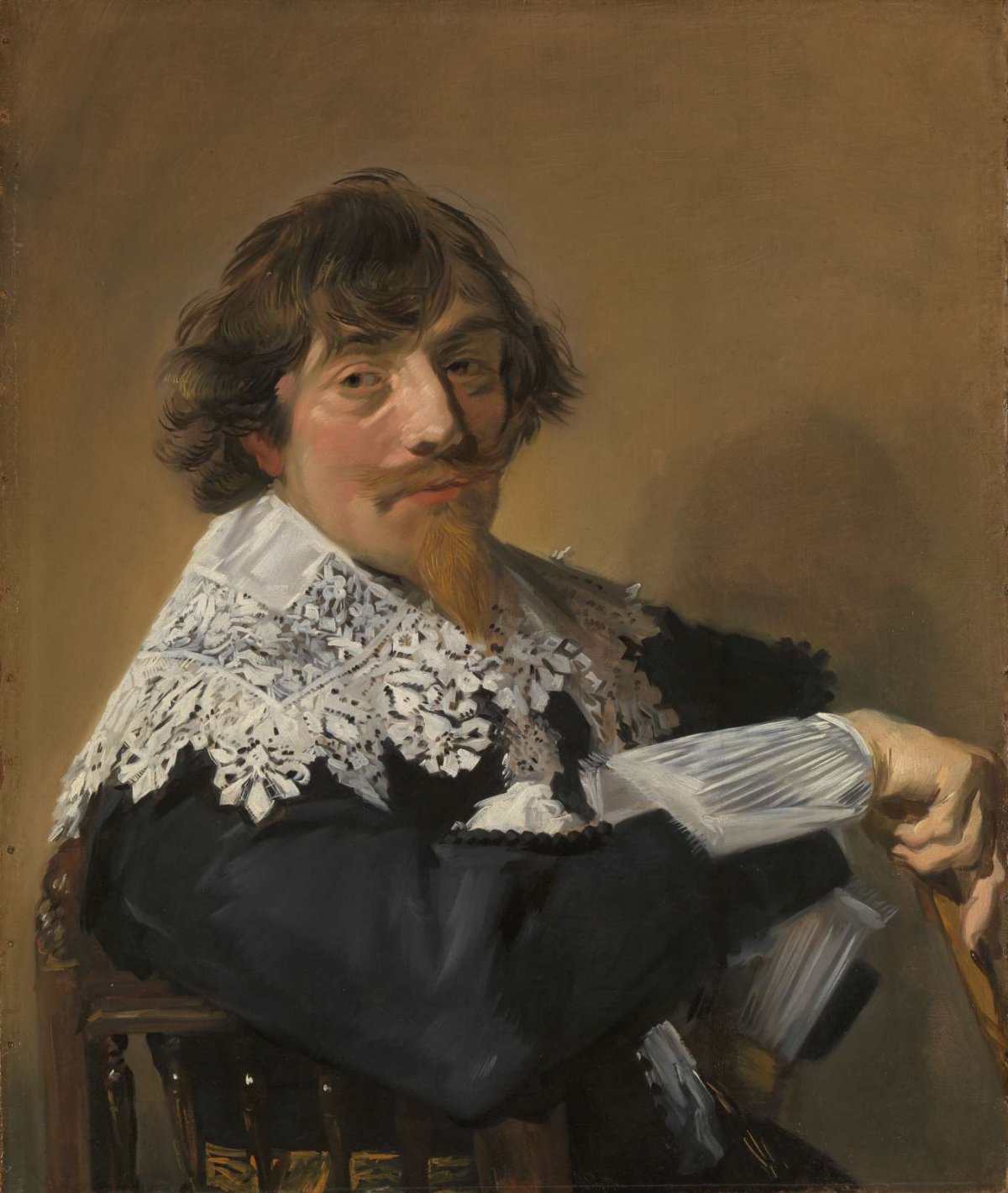 Portrait of a Man, Frans Hals, c. 1635