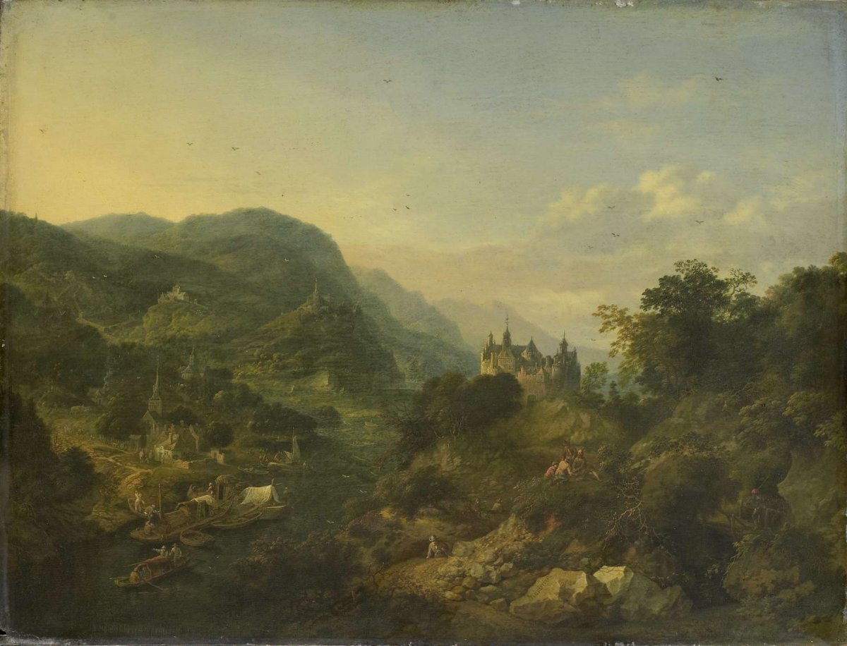 River View, Jan Griffier (I), 1680 - 1700