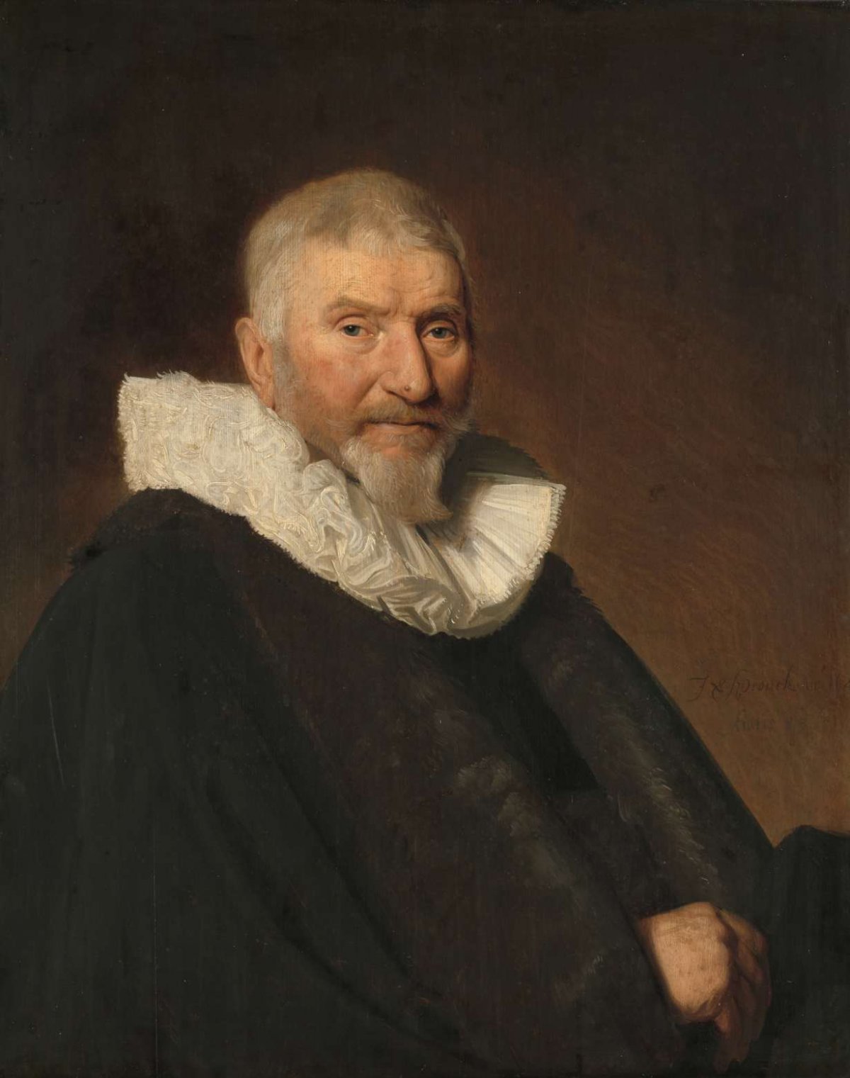 Portrait of Johan Gerritsz van Schoterbosch (c. 1564-1654), Johannes Verspronck, 1647