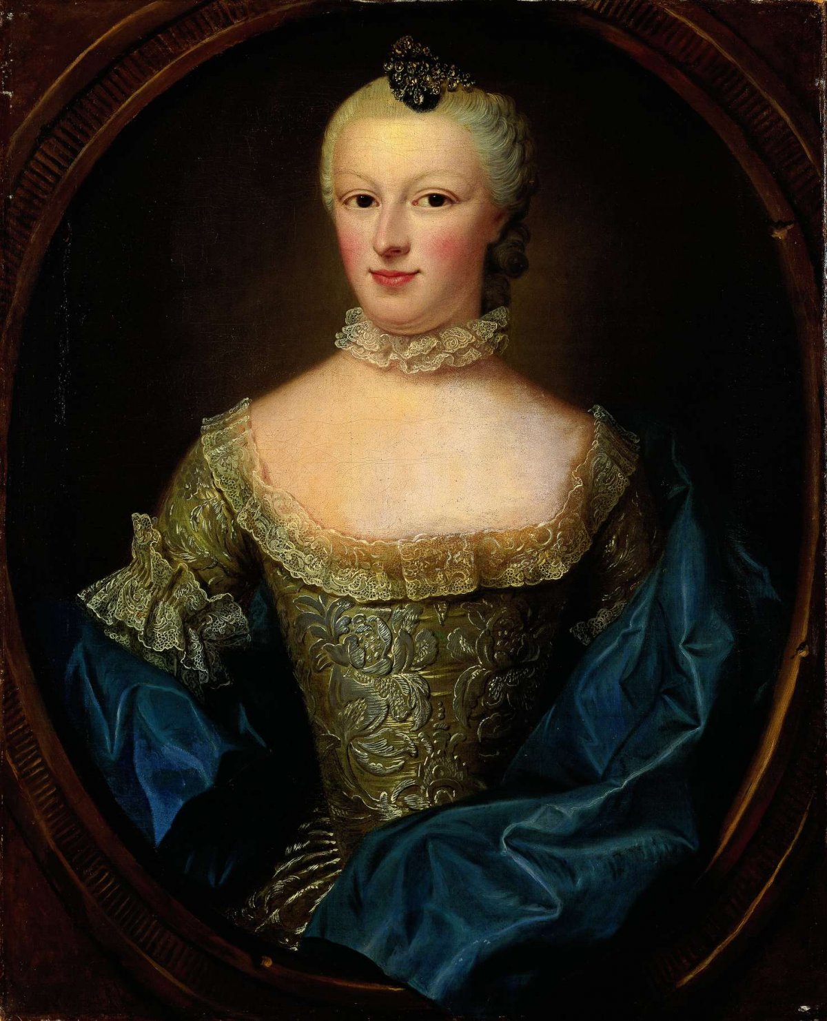 Portrait of Margaretha Cornelia van de Poll, Wife of Cornelis Munter, Jean Fournier, 1750