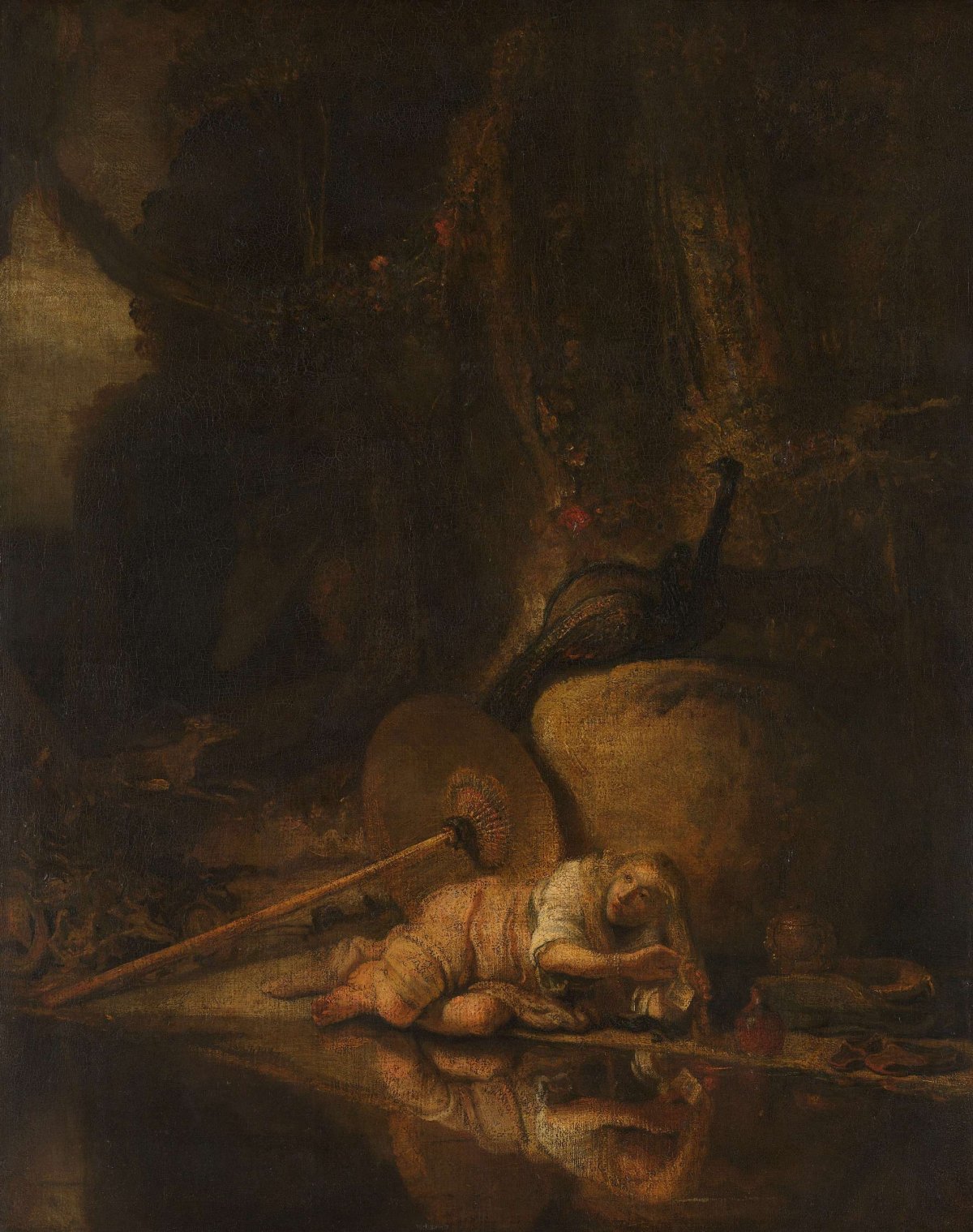 Hera Hiding during the Battle of the Gods and Giants, Carel Fabritius, after c. 1643