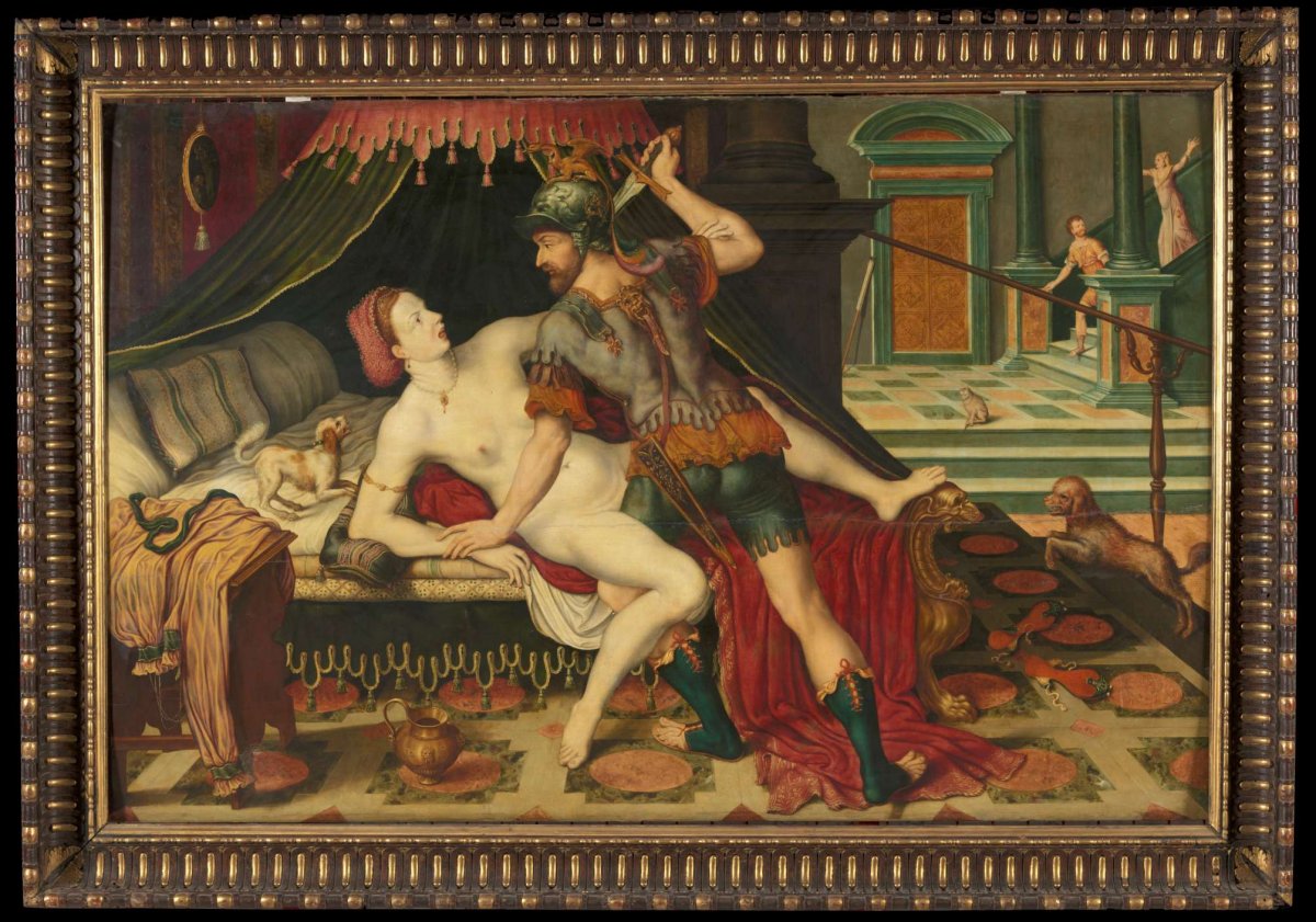 Rape of Lucretia, anonymous, c. 1575