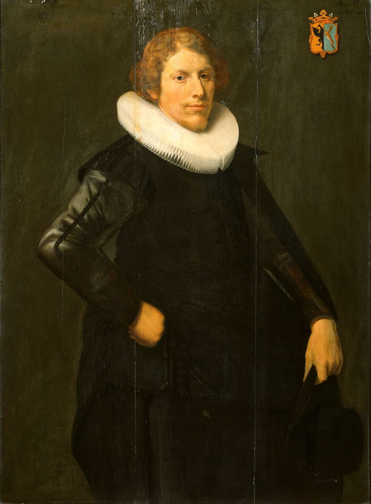 Portrait of Gerrit Ottsz Hinlopen (1603/04-1646), anonymous, 1631