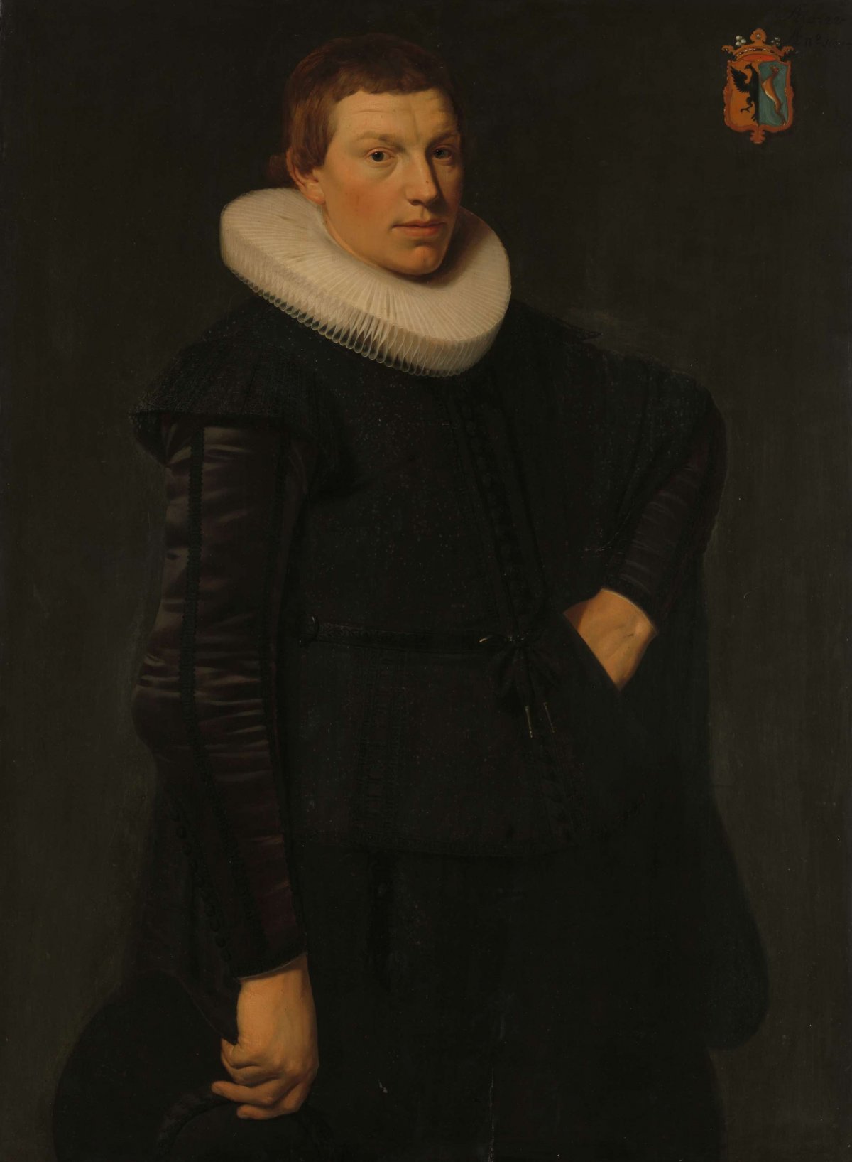 Portrait of Reijnier Ottsz Hinlopen (1608/09-1653), anonymous, 1631