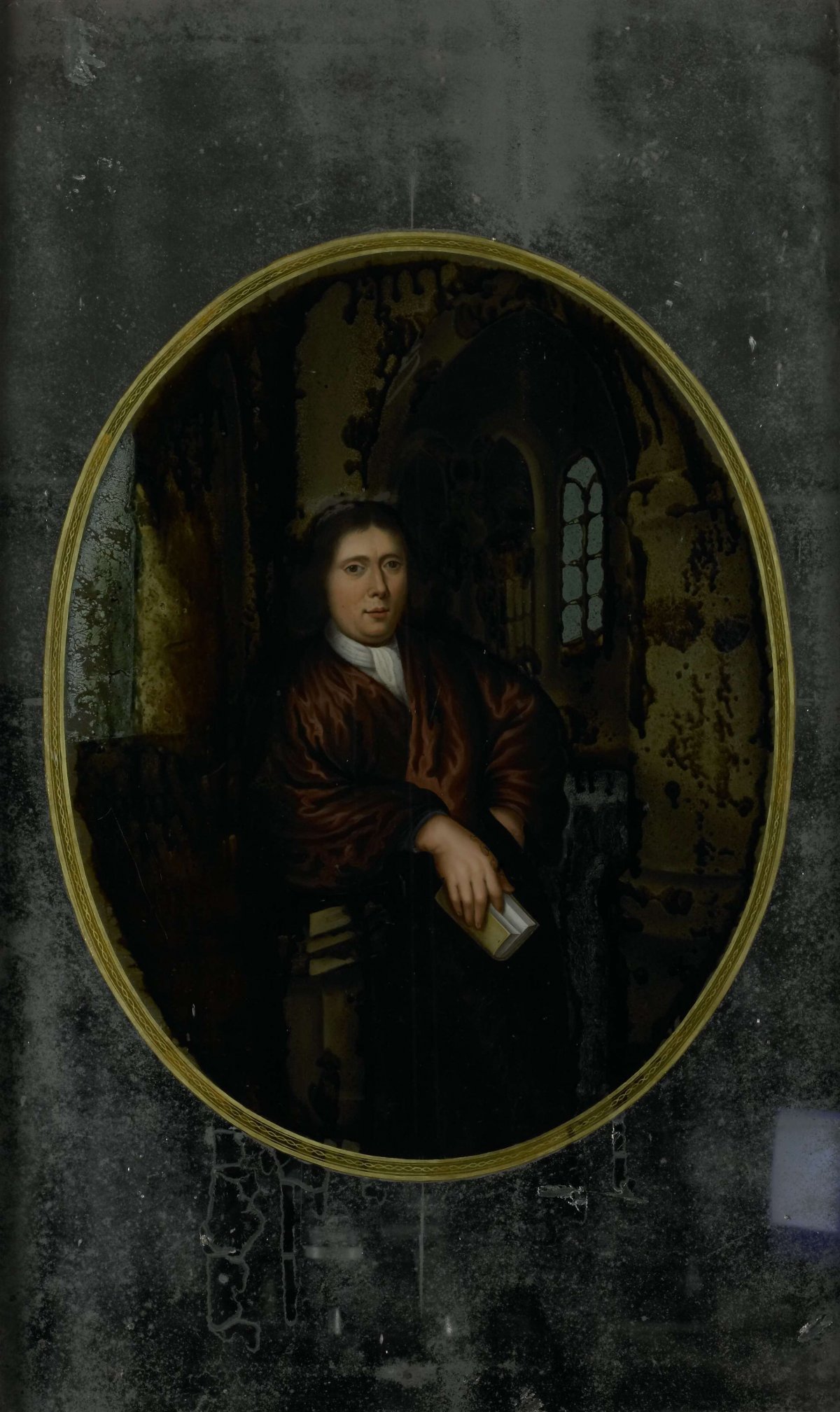 Portrait of a Man in 17th-century Clothing, anonymous, 1750 - 1799