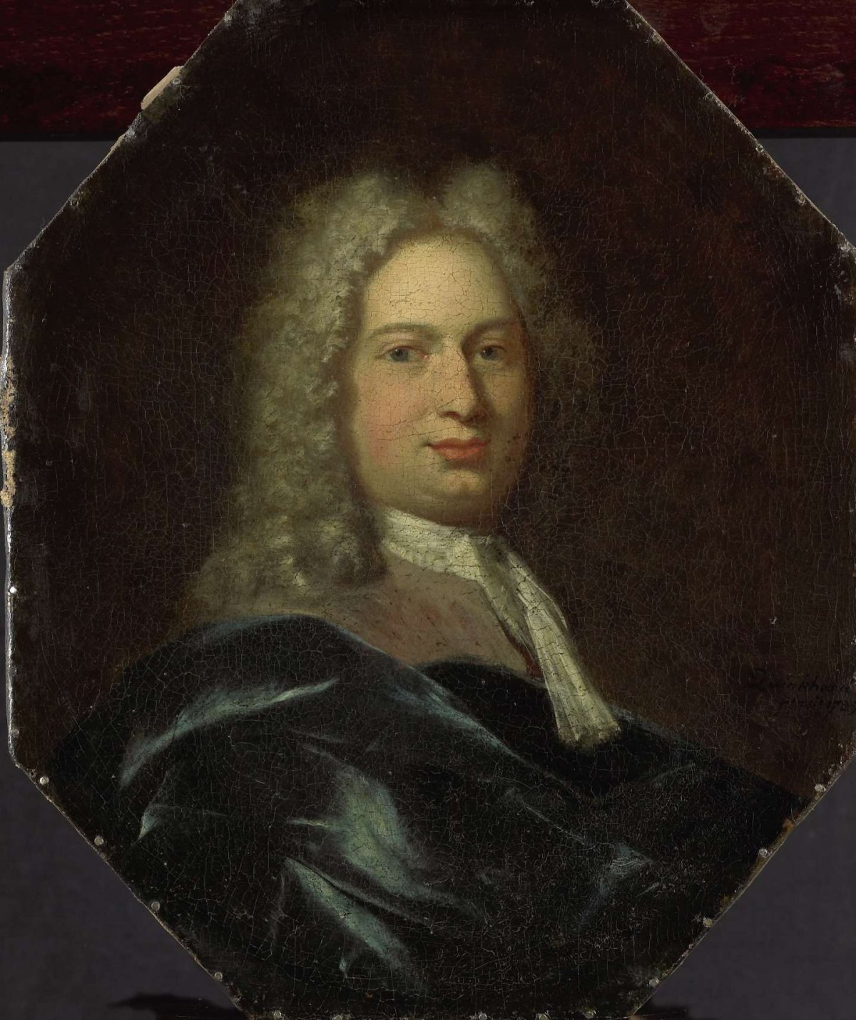 Portrait of Isaac Verburg, Rector of the Latin School in Amsterdam, Jan Maurits Quinkhard, 1725