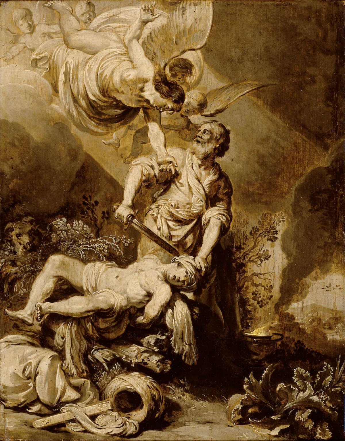 The Sacrifice of Abraham, Pieter Lastman, c. 1612
