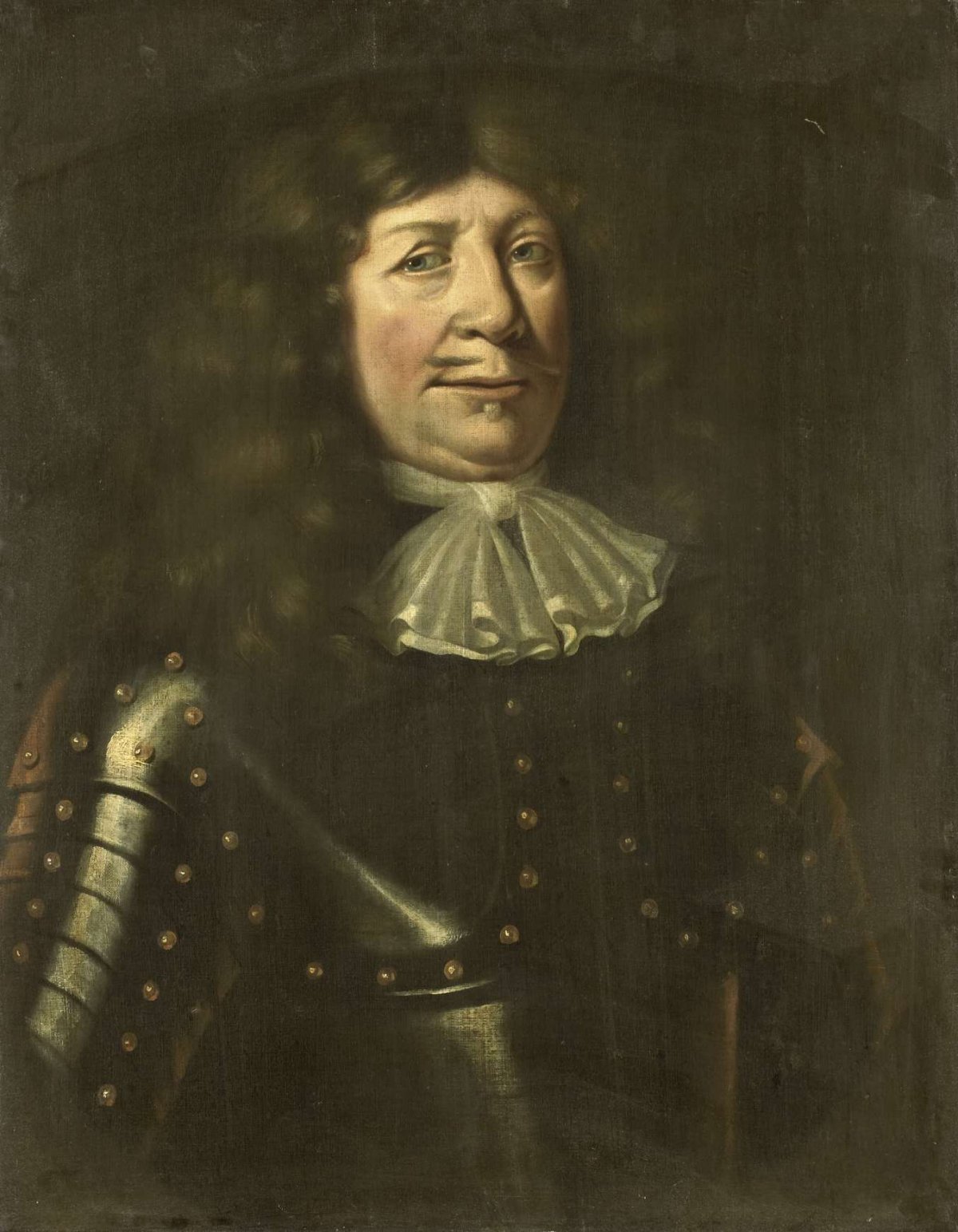Portrait of Carel Rabenhaupt, Lieutenant-General, anonymous, c. 1670