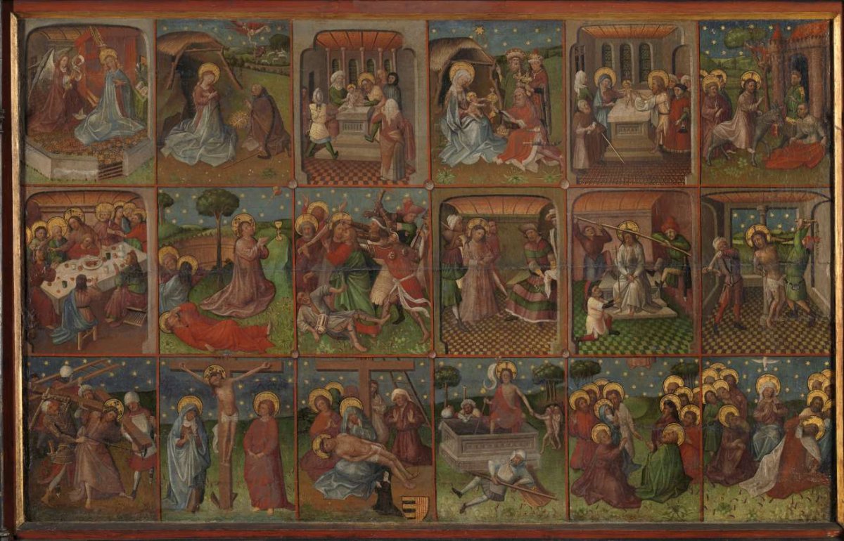 Scenes from the life of Christ, anonymous, c. 1435