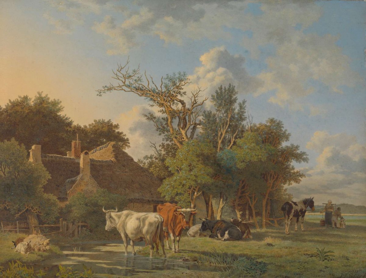 Landscape, Jean François Valois, 1800 - 1853