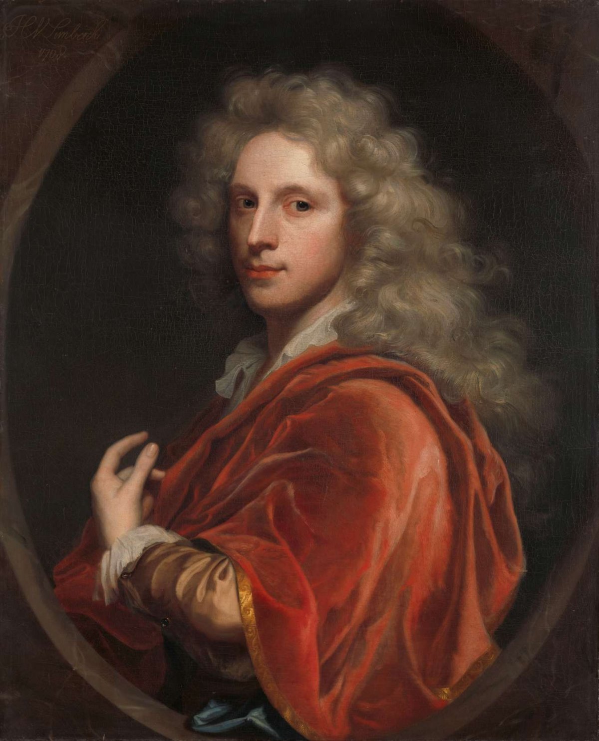 Self-Portrait, Hendrik van Limborch, 1708
