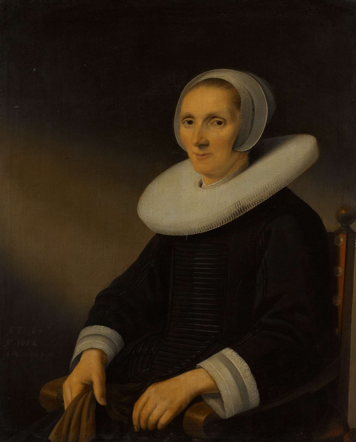 Portrait of a Woman, probably Jacobmina de Grebber (?-1666), Anthonie Palamedesz, 1652