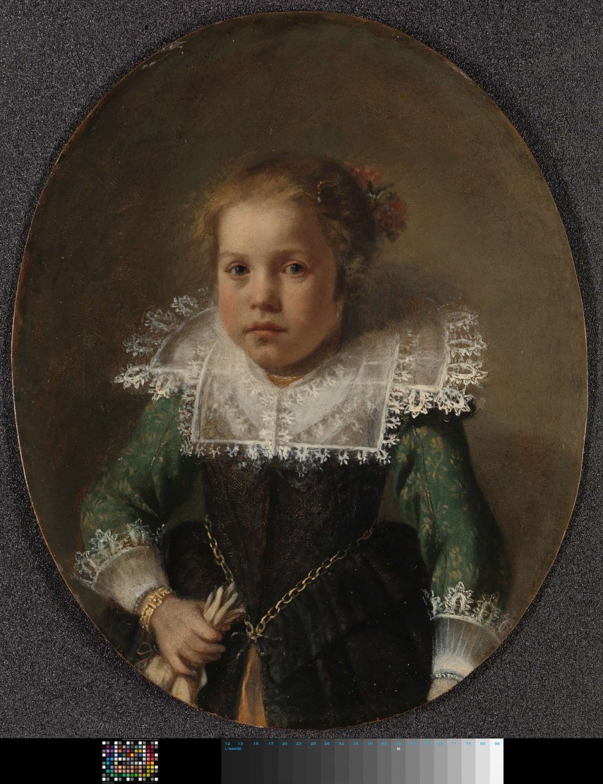 Portrait of Maria Cornelisdr van Esch, anonymous, 1632