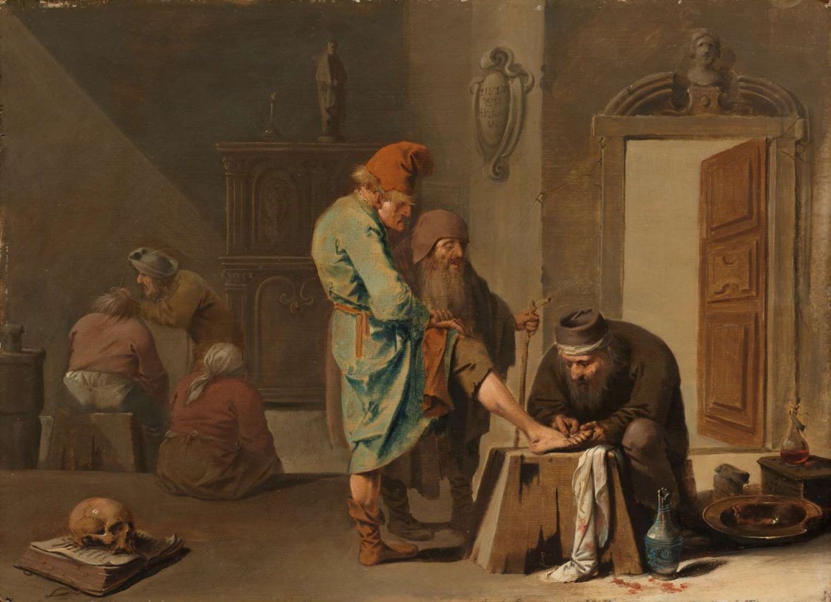 The Foot Operation, Pieter Jansz Quast, c. 1634 - c. 1640