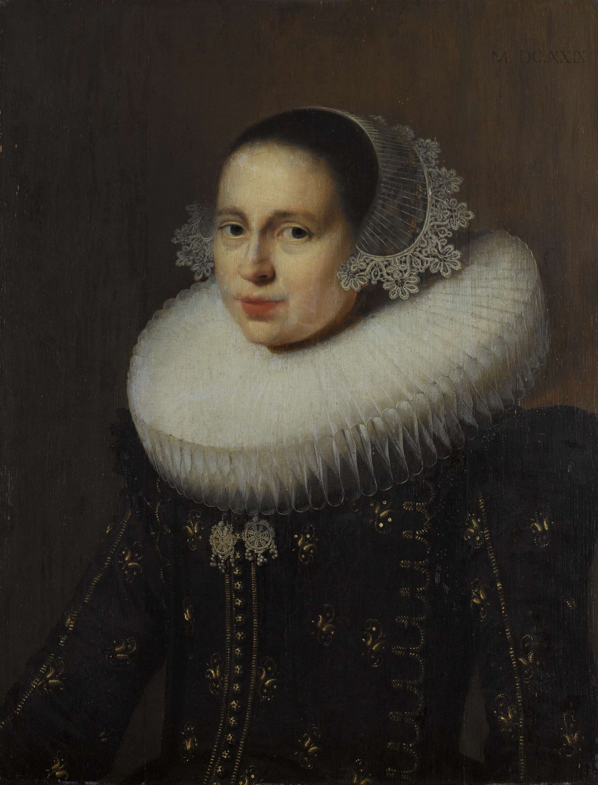 Portrait of Hendrickje Uylenburgh (1600-c. 1682), Wybrand de Geest, 1629